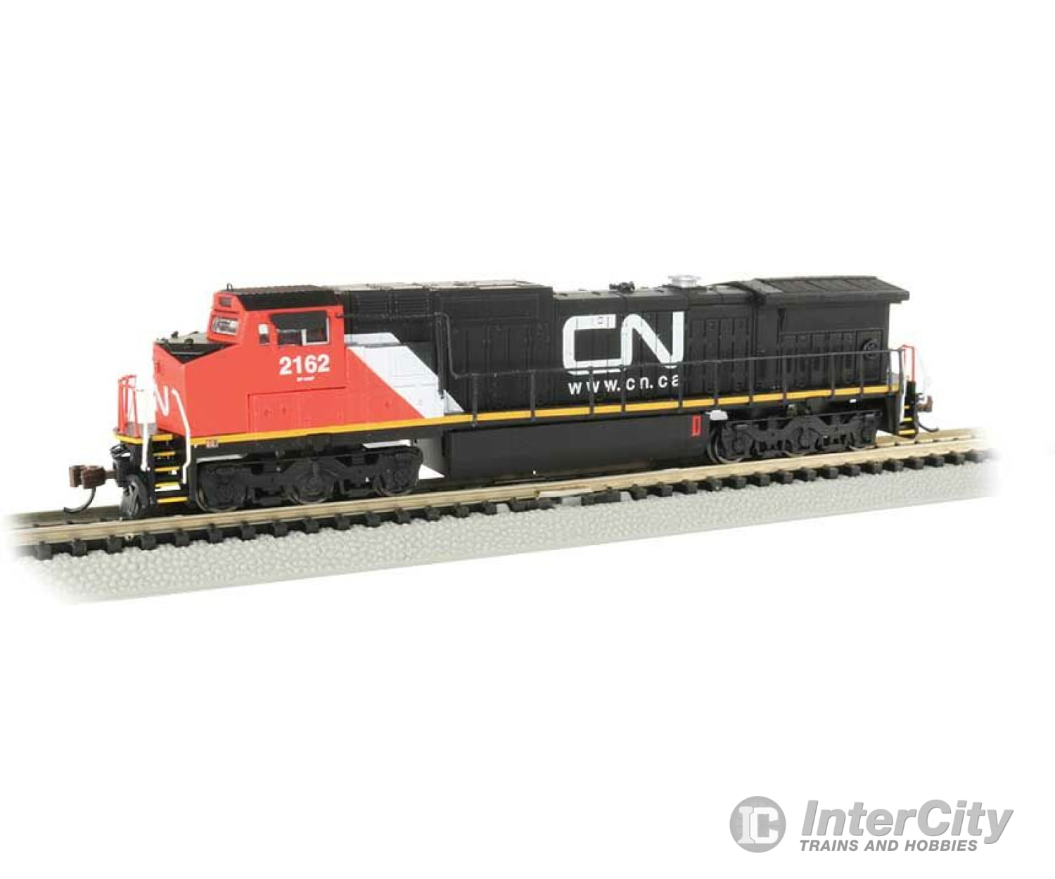 Bachmann N 67355 Dash 8-40Cw W/Dcc & Sound -- Canadian National #2162 Locomotives Railcars