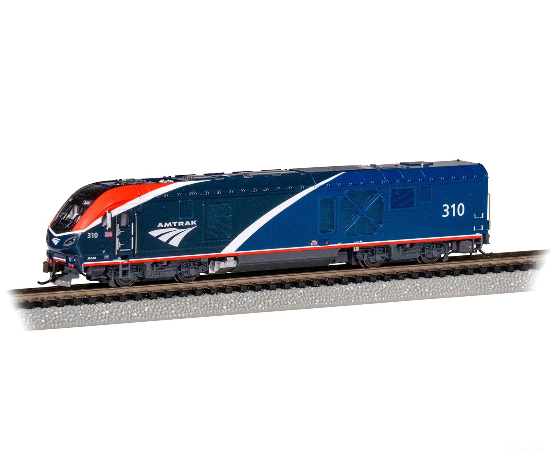 Bachmann 68354 Siemens Alc-42 Charger - Econami(Tm) Sound And Dcc -- Amtrak #310 (Phase Vii Blue