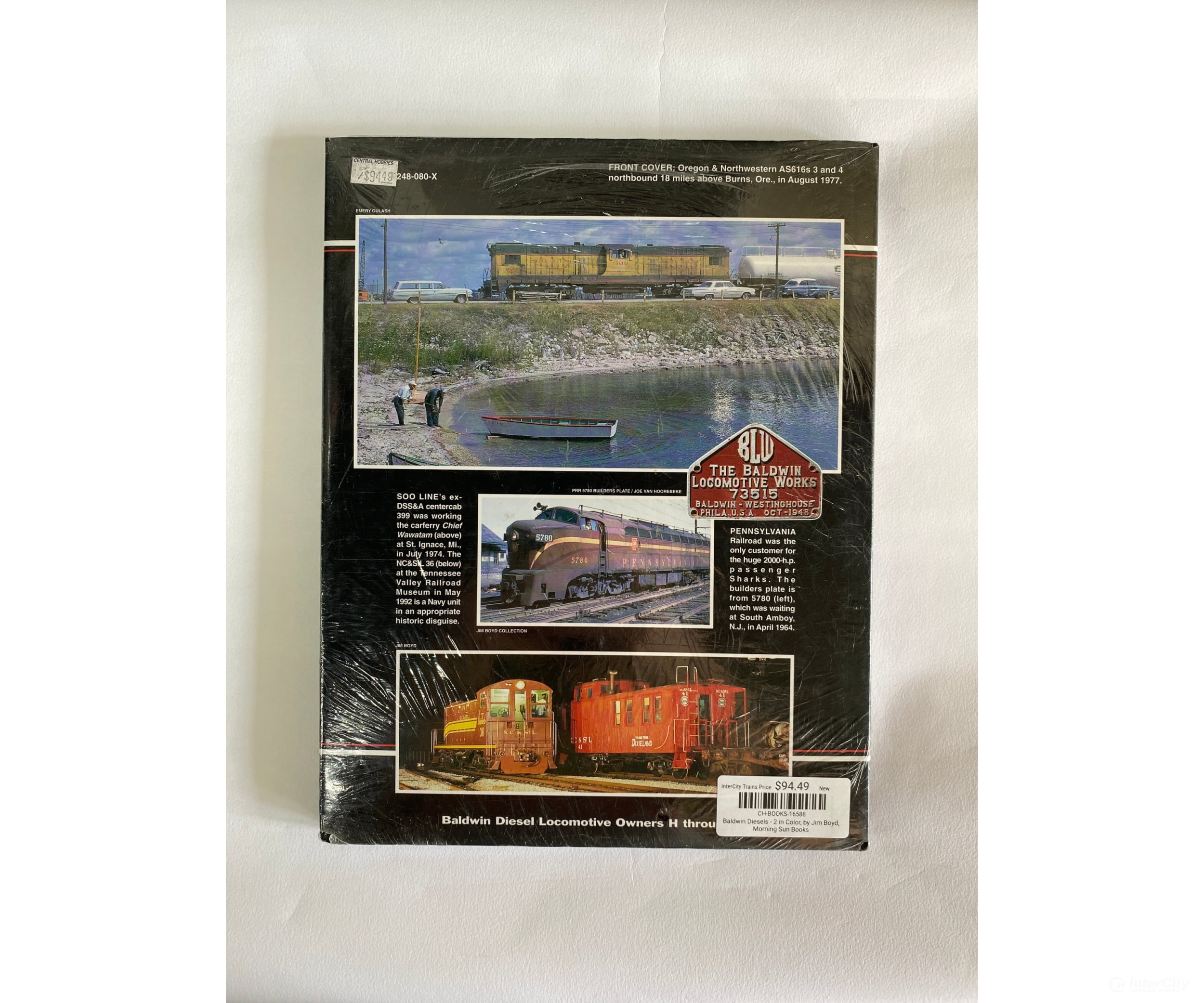 Baldwin Diesels - 2 In Color By Jim Boyd Morning Sun Books