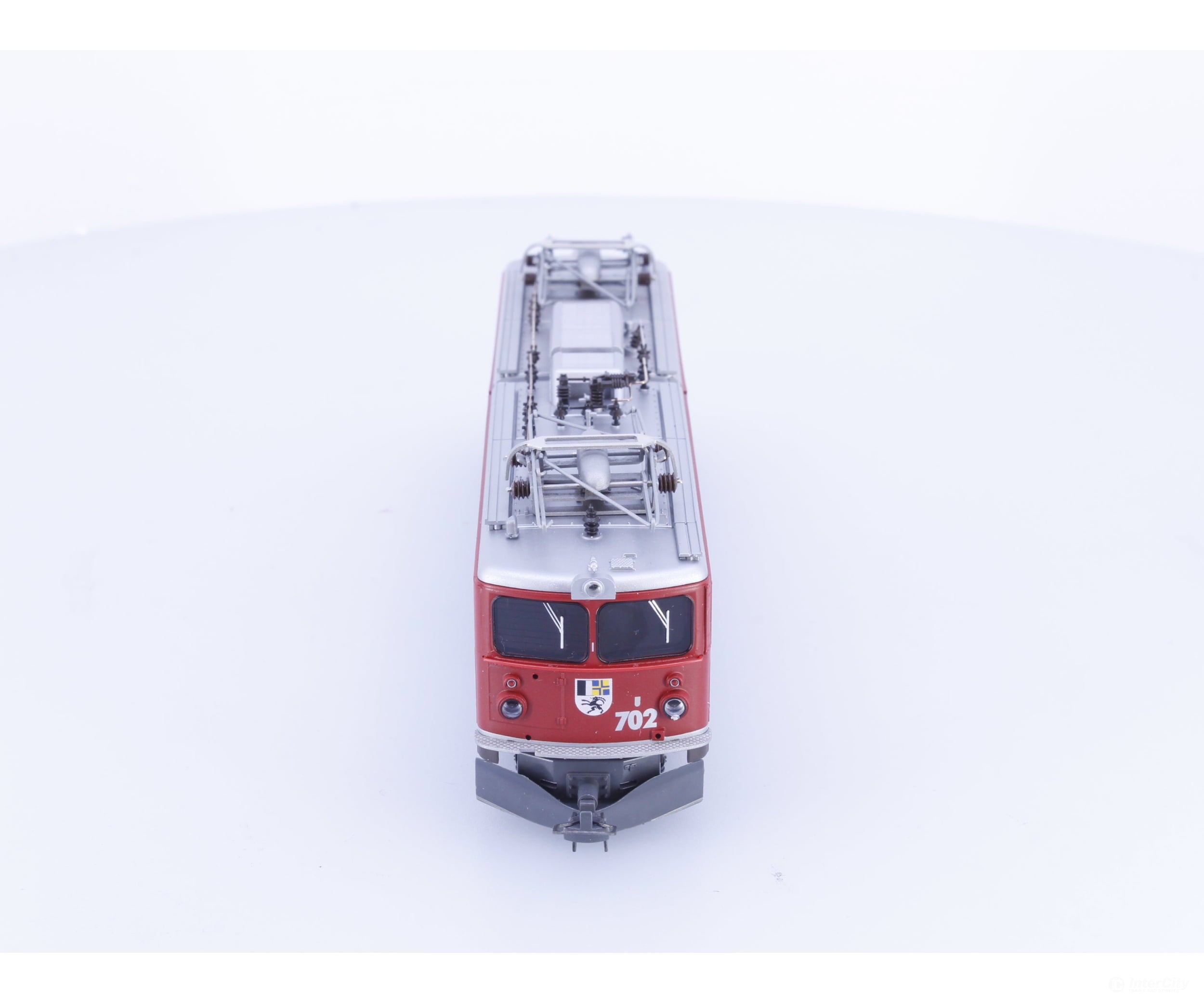 Bemo 1254122 HOm RhB Ge 6/6 II Electric Locomotive Curia 702 Analog DC - European Locomotives