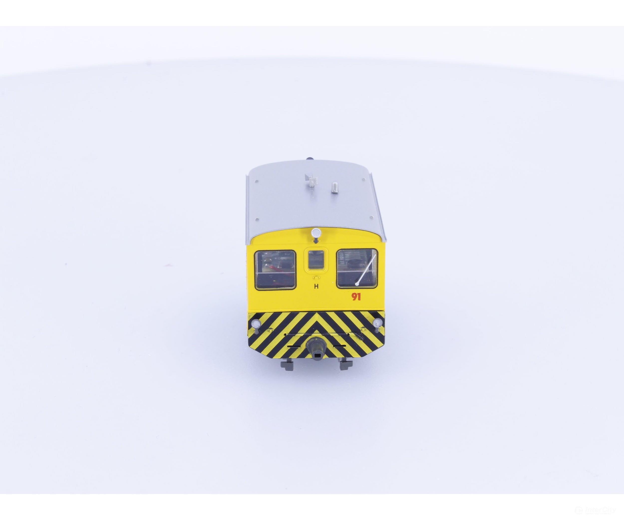 Bemo 1274193 HOm RhB Tm 2/2 Diesel Locomotive Rangiertraktor 91 Analog DC - European Locomotives