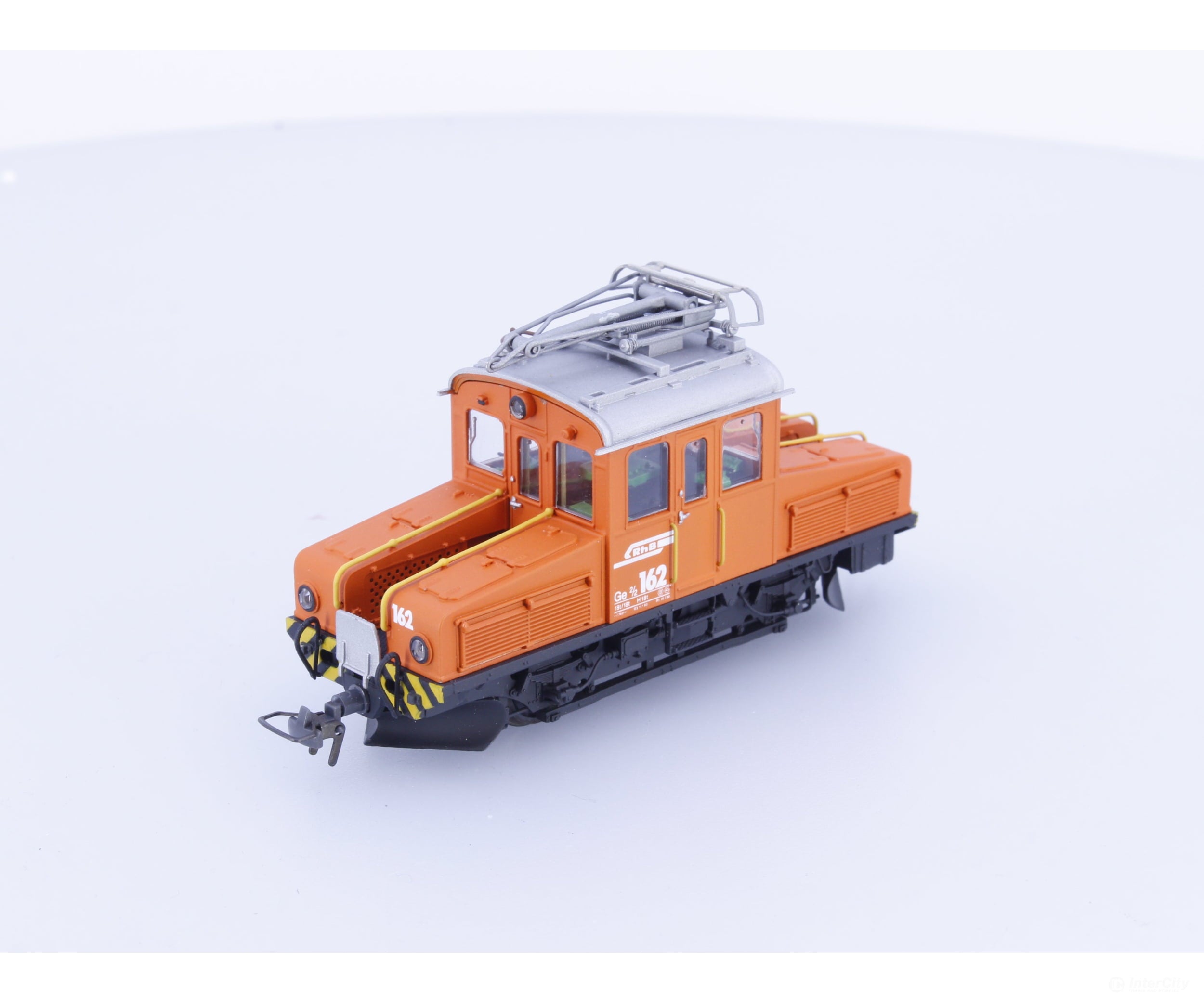 Bemo 1277132 HOm RhB Ge 2/2 Electric Locomotive Rangierlok Metal Collection 162 Analog DC - European Locomotives