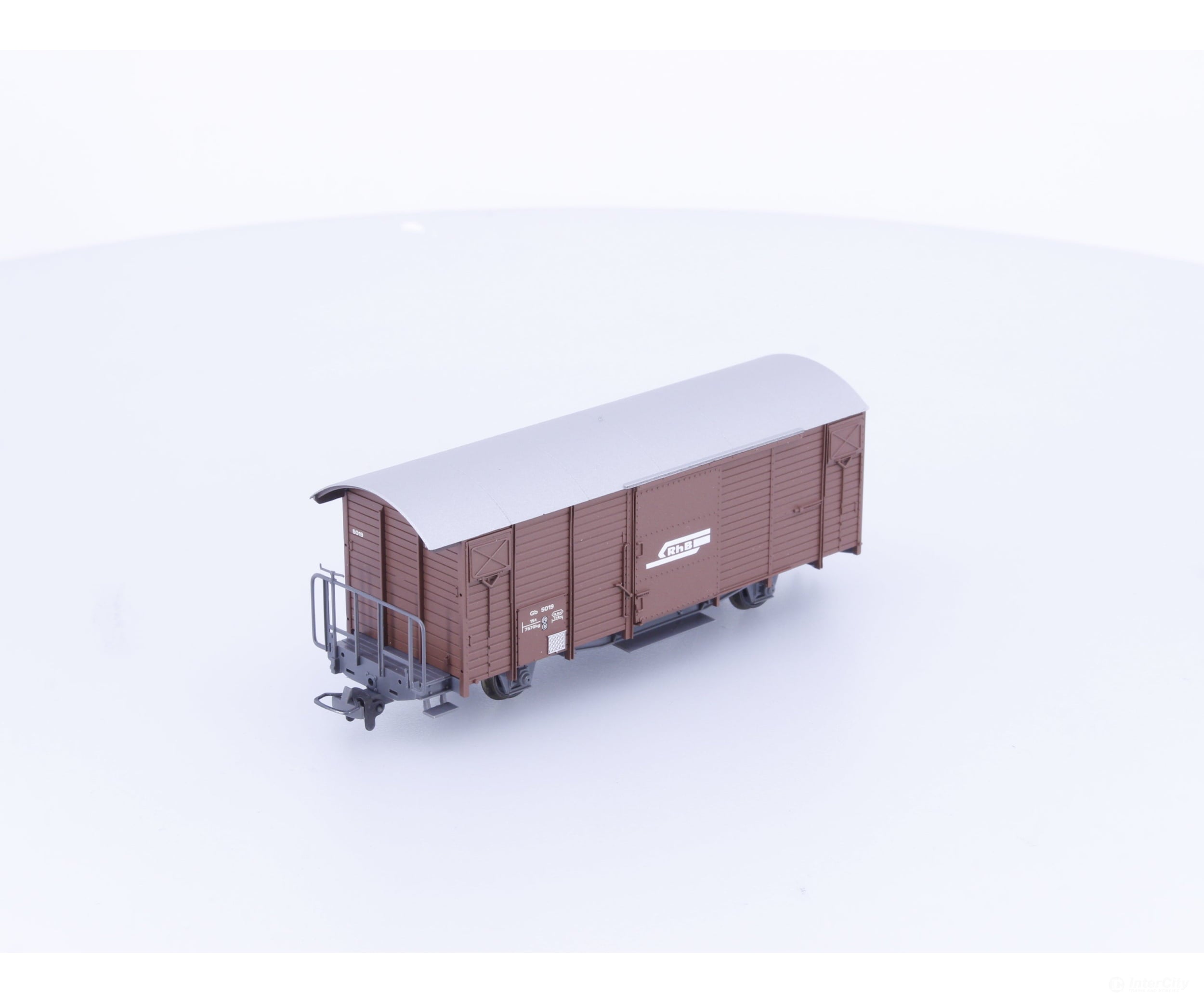 Bemo 2250129 HOm RhB Covered Goods Wagon Gb5019 - European Freight Cars