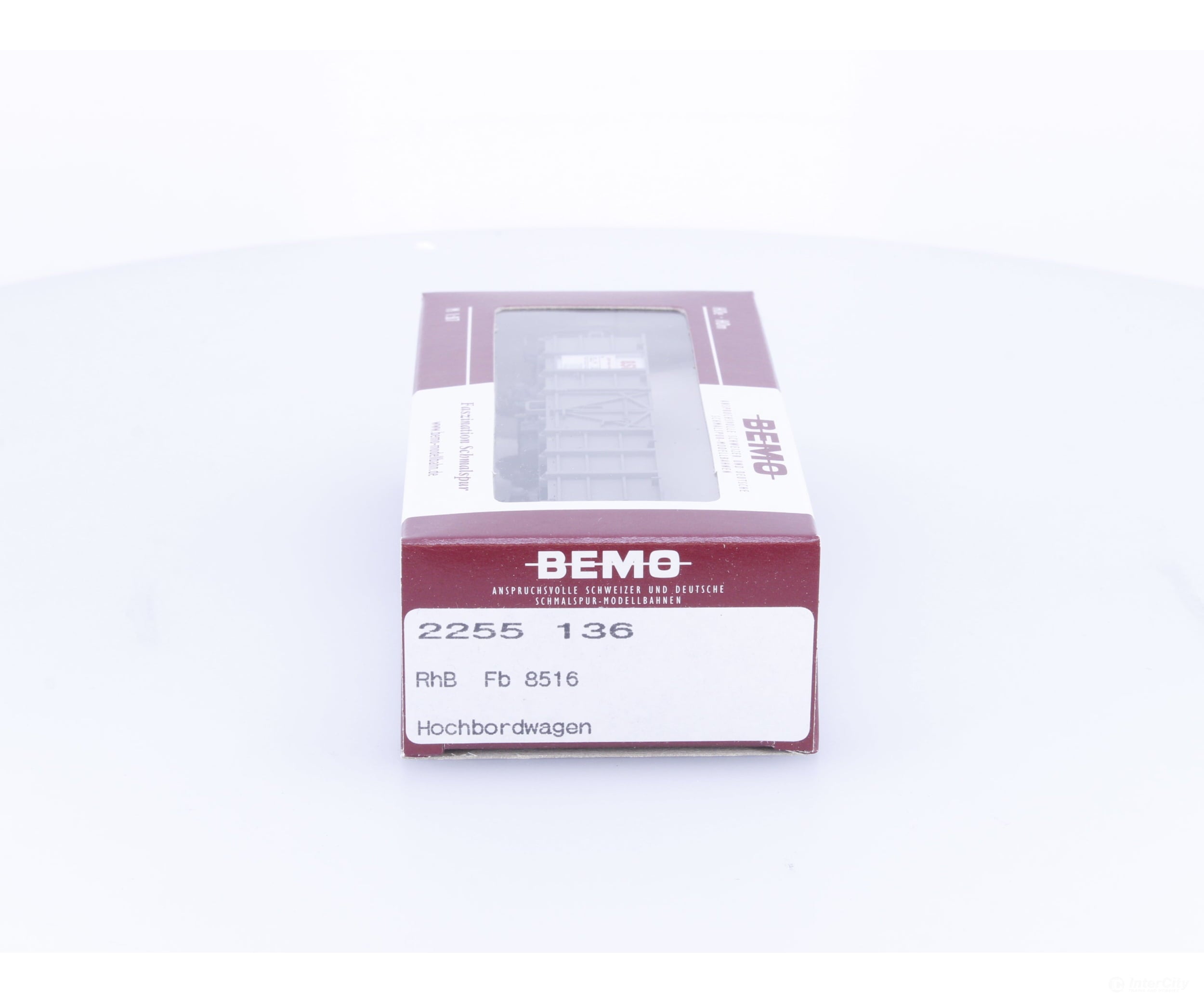 Bemo 2255136 HOm RhB High Side Gondola 8516 - European Freight Cars