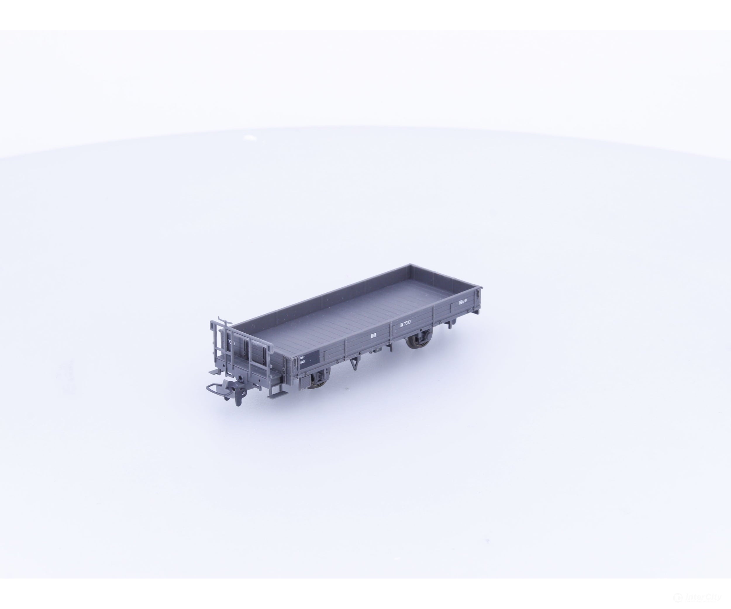 Bemo 2257100 HOm RhB Low Side Flat Car Kk7310 - European Freight Cars