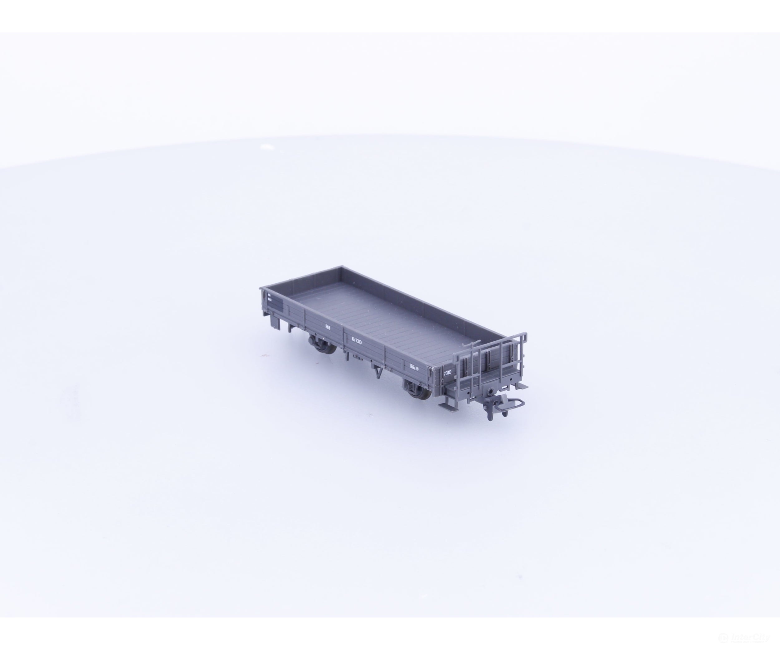 Bemo 2257100 HOm RhB Low Side Flat Car Kk7310 - European Freight Cars