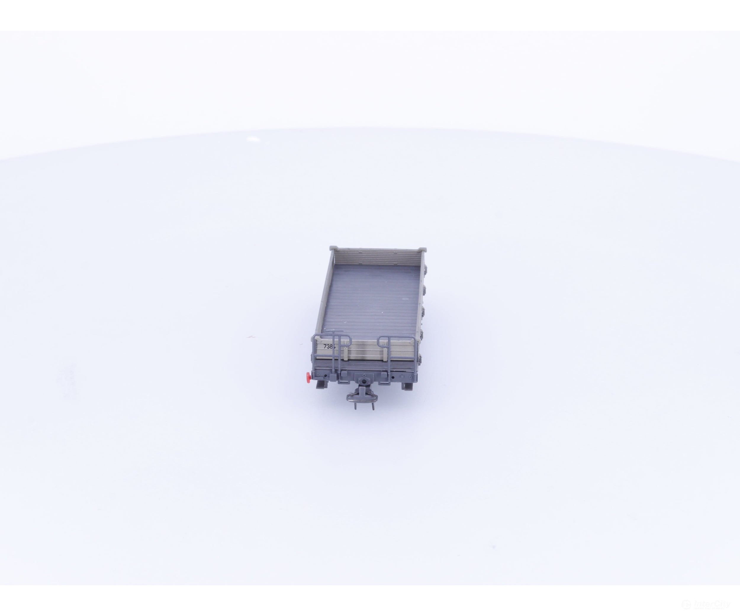 Bemo 2263104 HOm RhB Low Side Flat Car Kkw7384 - European Freight Cars