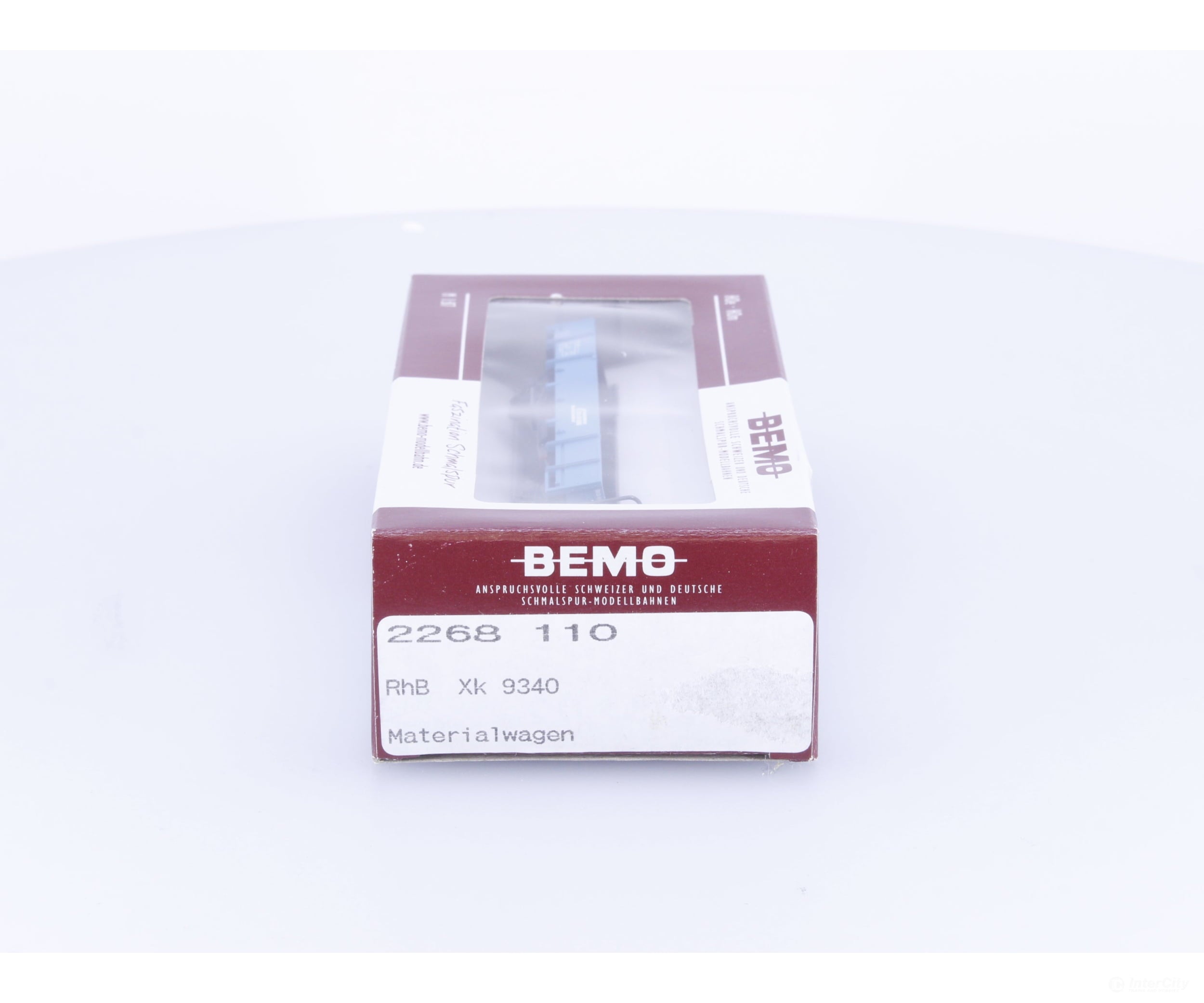 Bemo 2268110 HOm RhB Low Side Flat Car Xk9340 - European Freight Cars