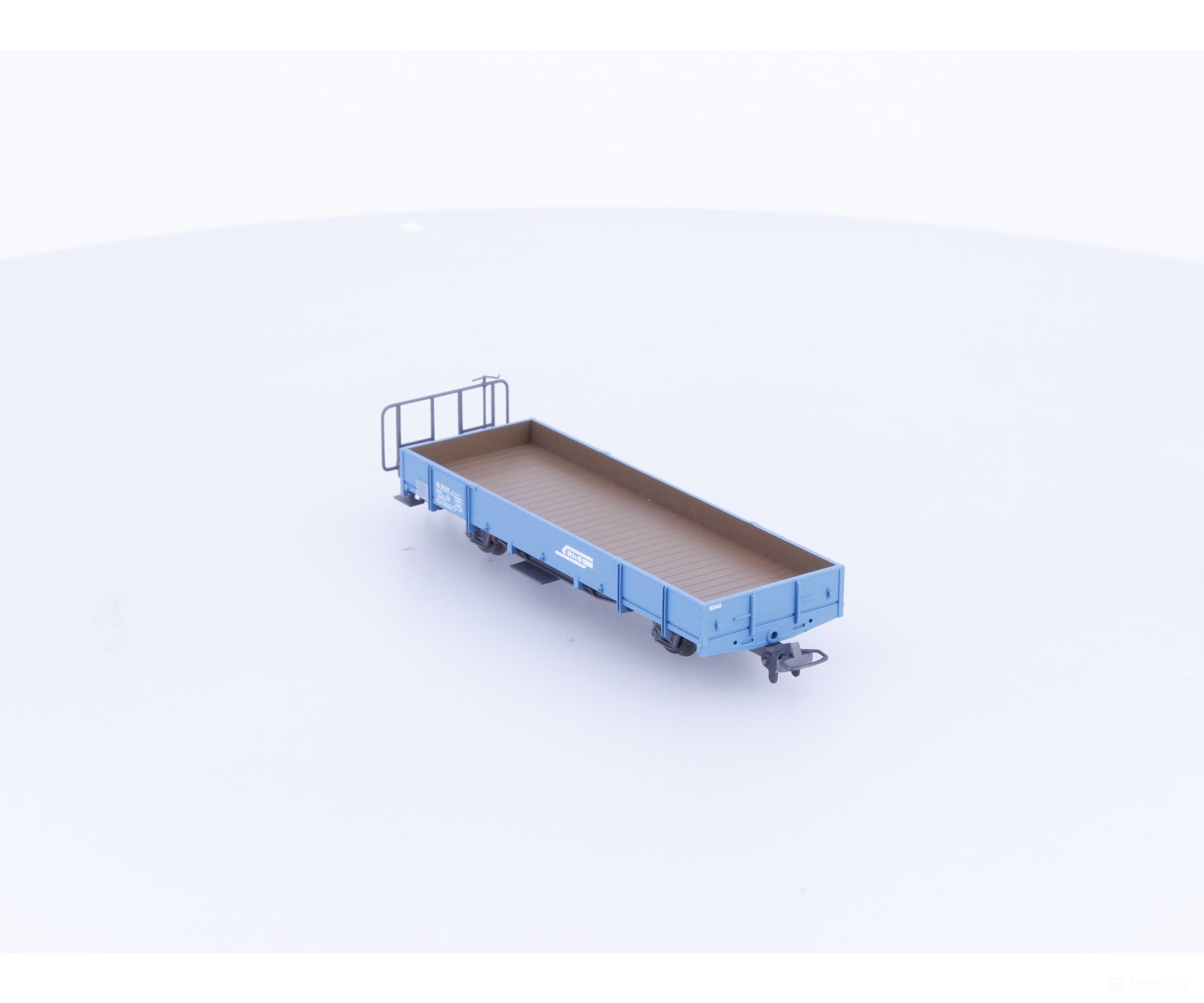 Bemo 2268110 HOm RhB Low Side Flat Car Xk9340 - European Freight Cars
