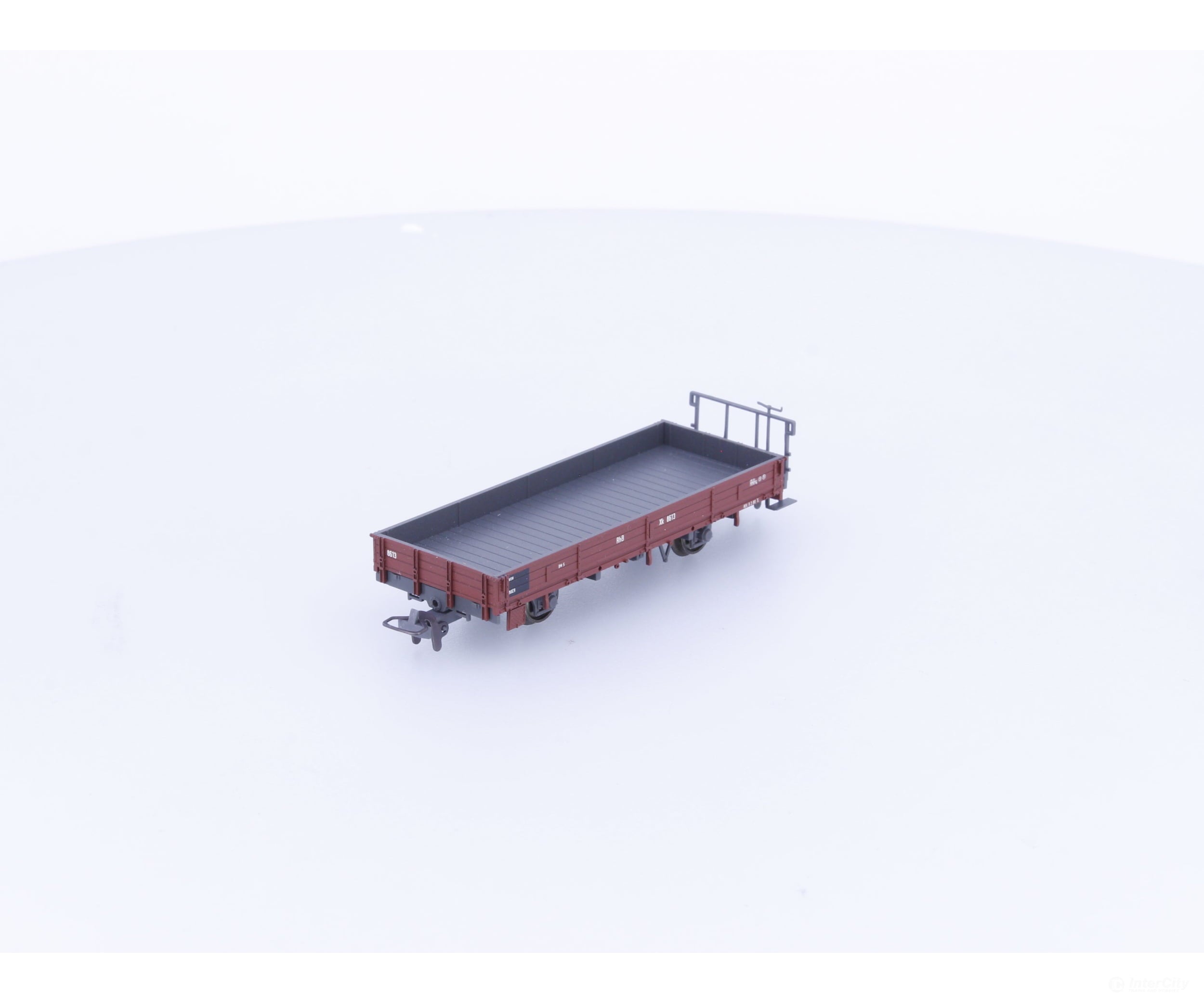 Bemo 2268193 HOm RhB Low Side Flat Car Xk8613 - European Freight Cars