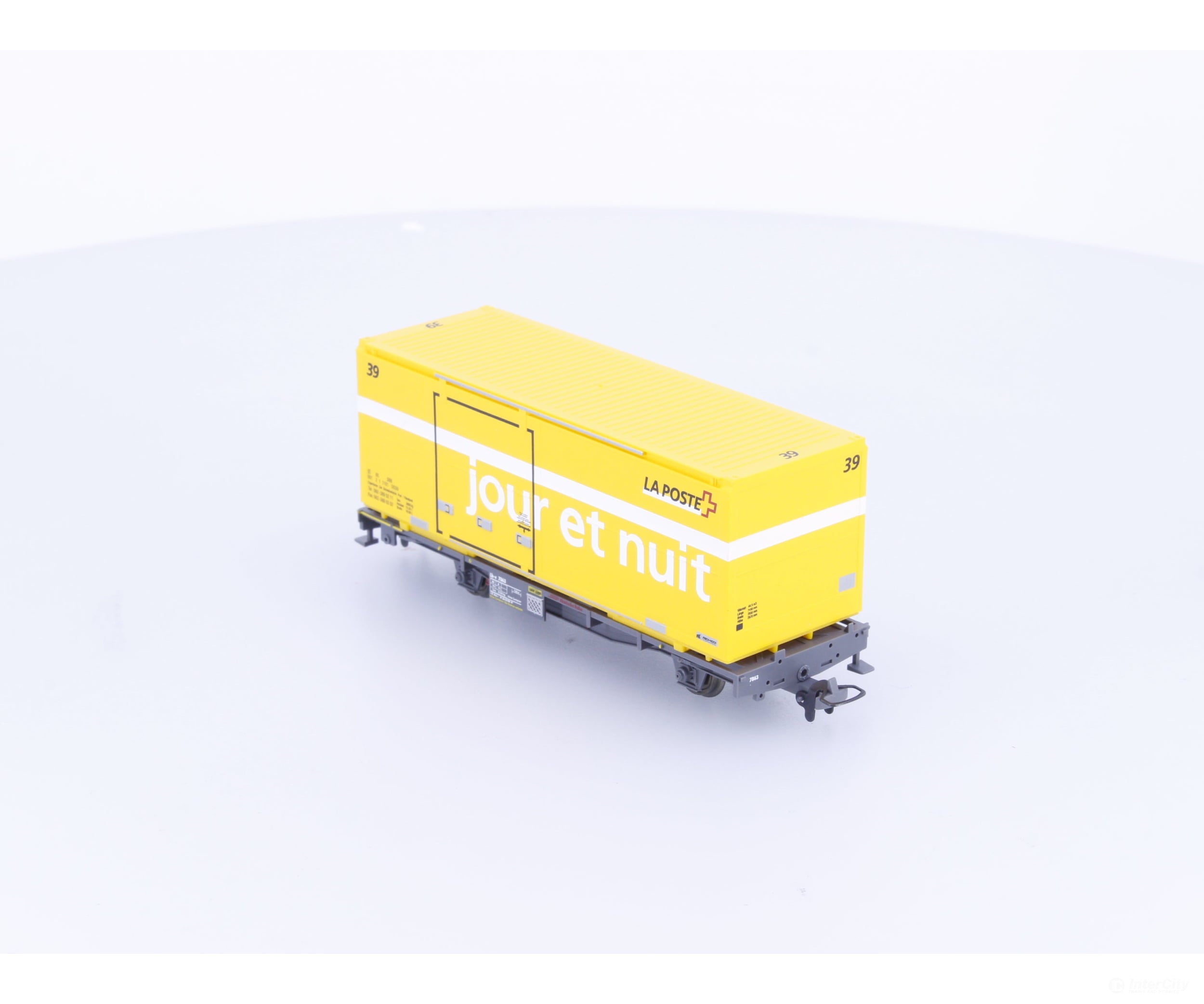 Bemo 2269103 HOm RhB Post Wagon Lbv7863 - European Freight Cars