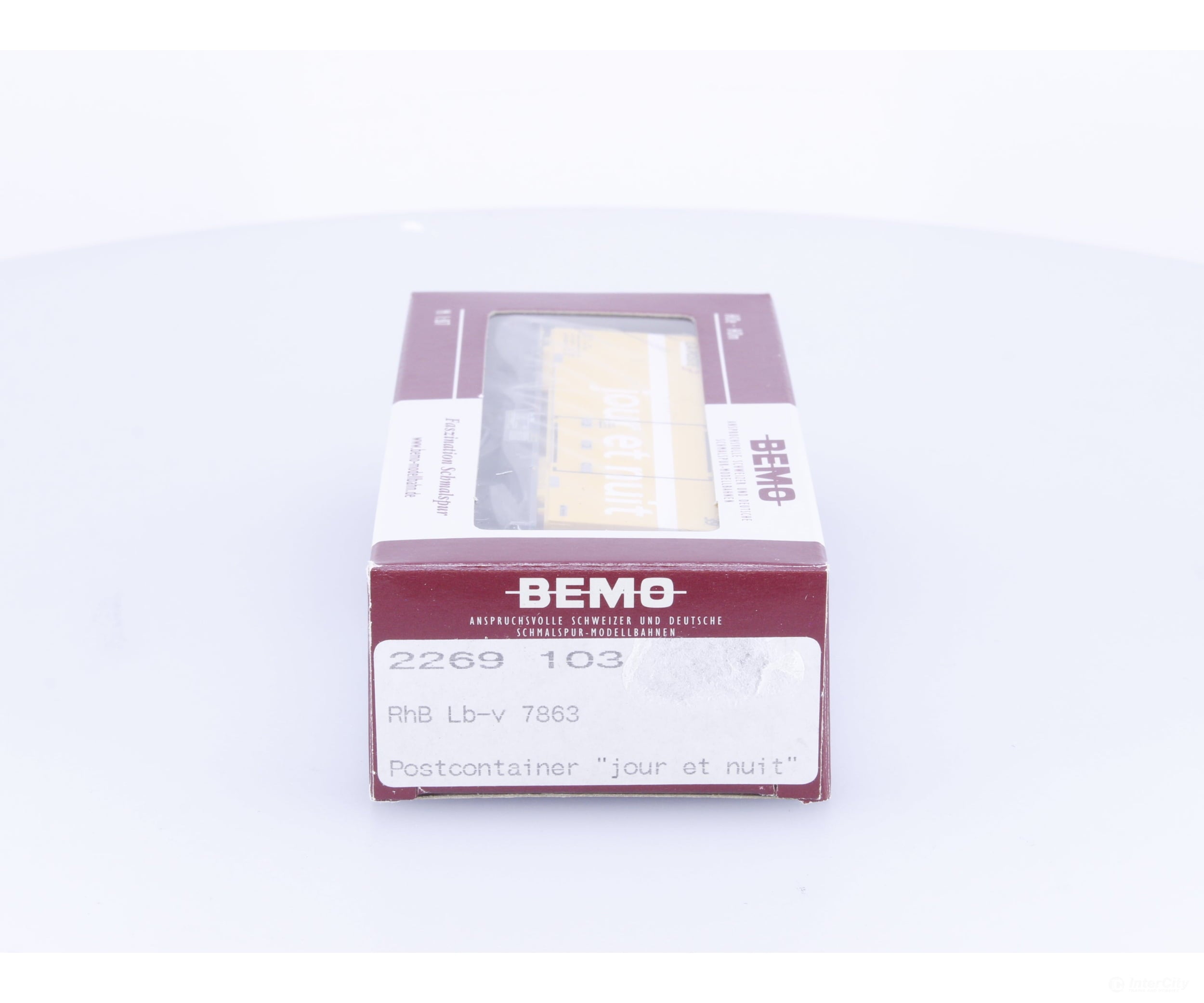 Bemo 2269103 HOm RhB Post Wagon Lbv7863 - European Freight Cars