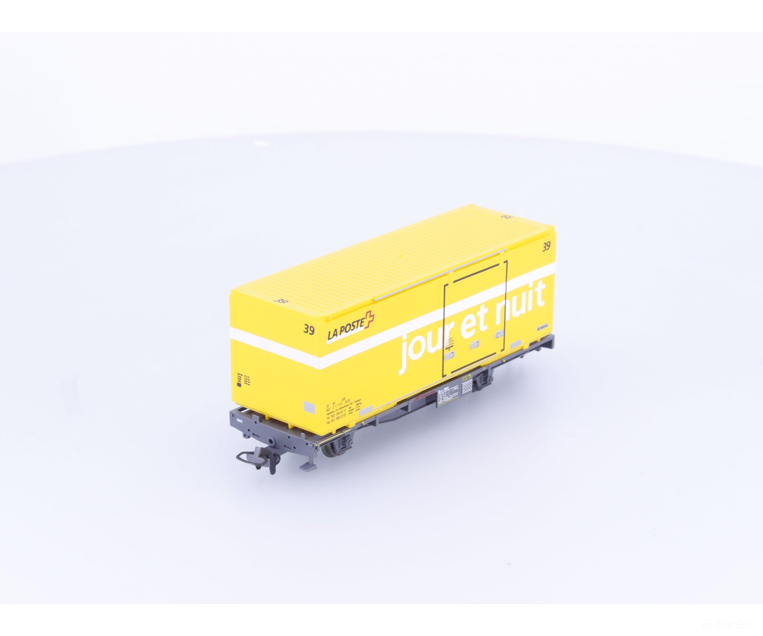 Bemo 2269103 HOm RhB Post Wagon Lbv7863 - European Freight Cars