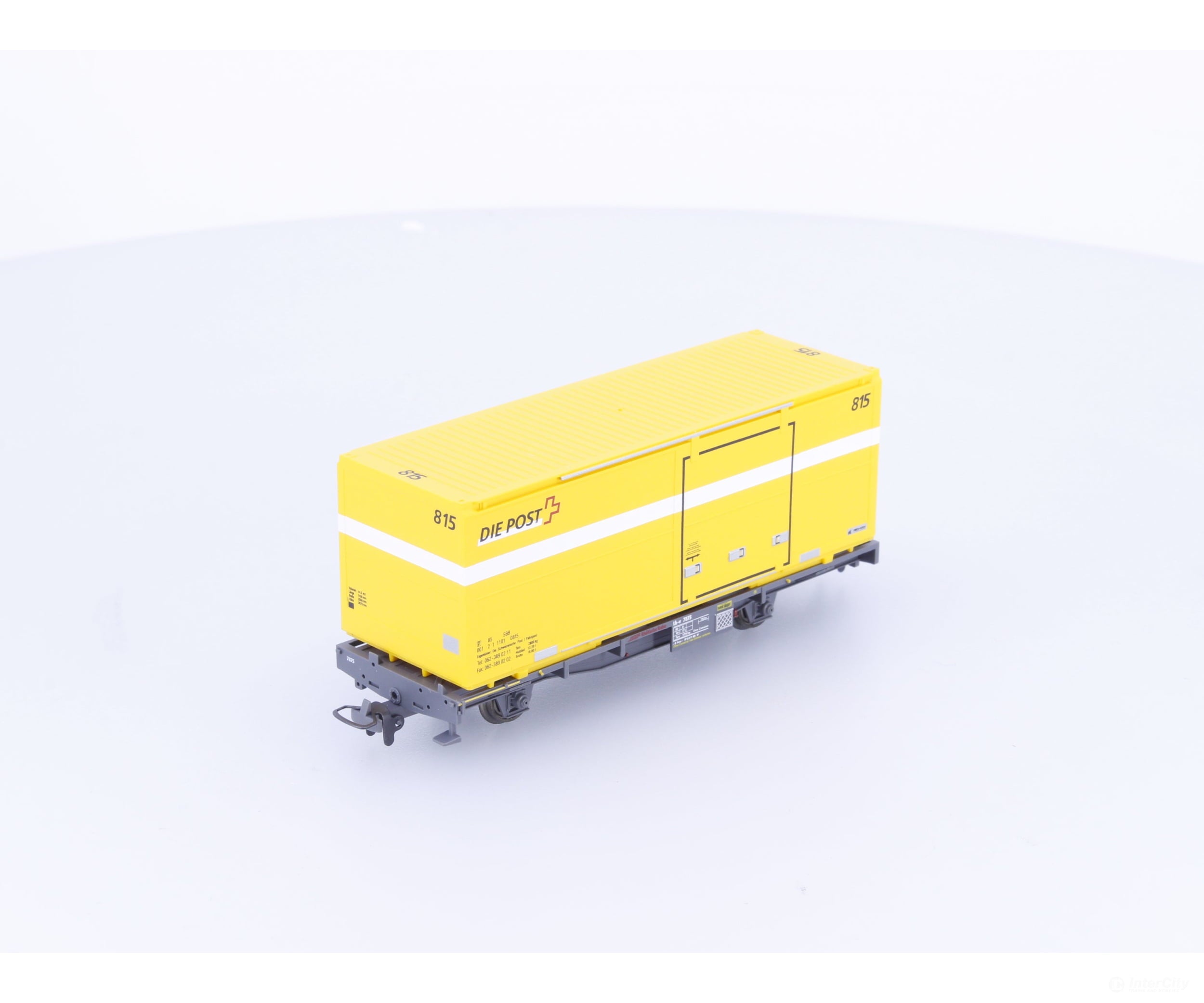Bemo 2269107 HOm RhB Post Wagon Lbv7875 - European Freight Cars