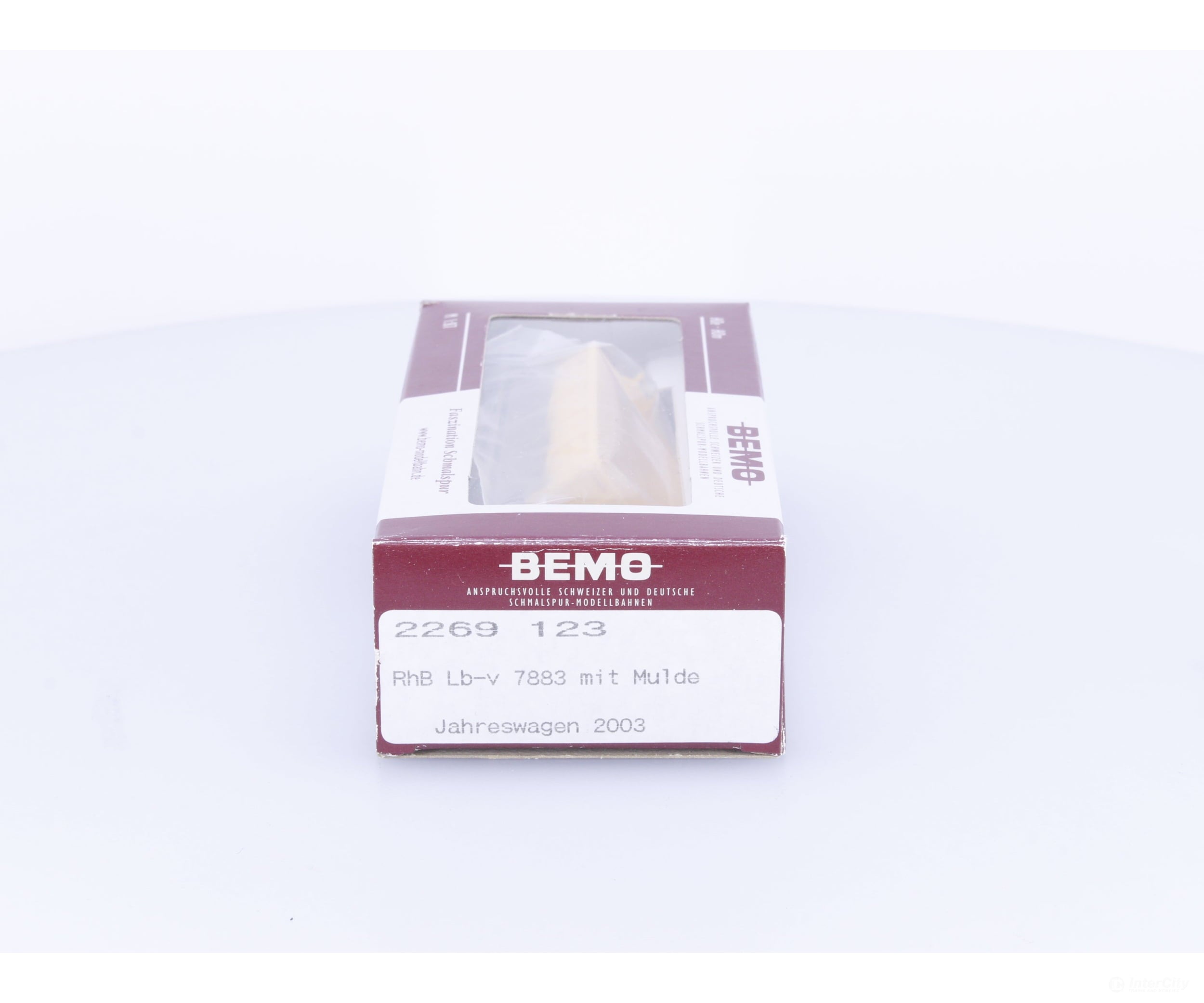 Bemo 2269123 HOm RhB Dump Wagon 2003 Annual Car Lb-v7883 - European Freight Cars