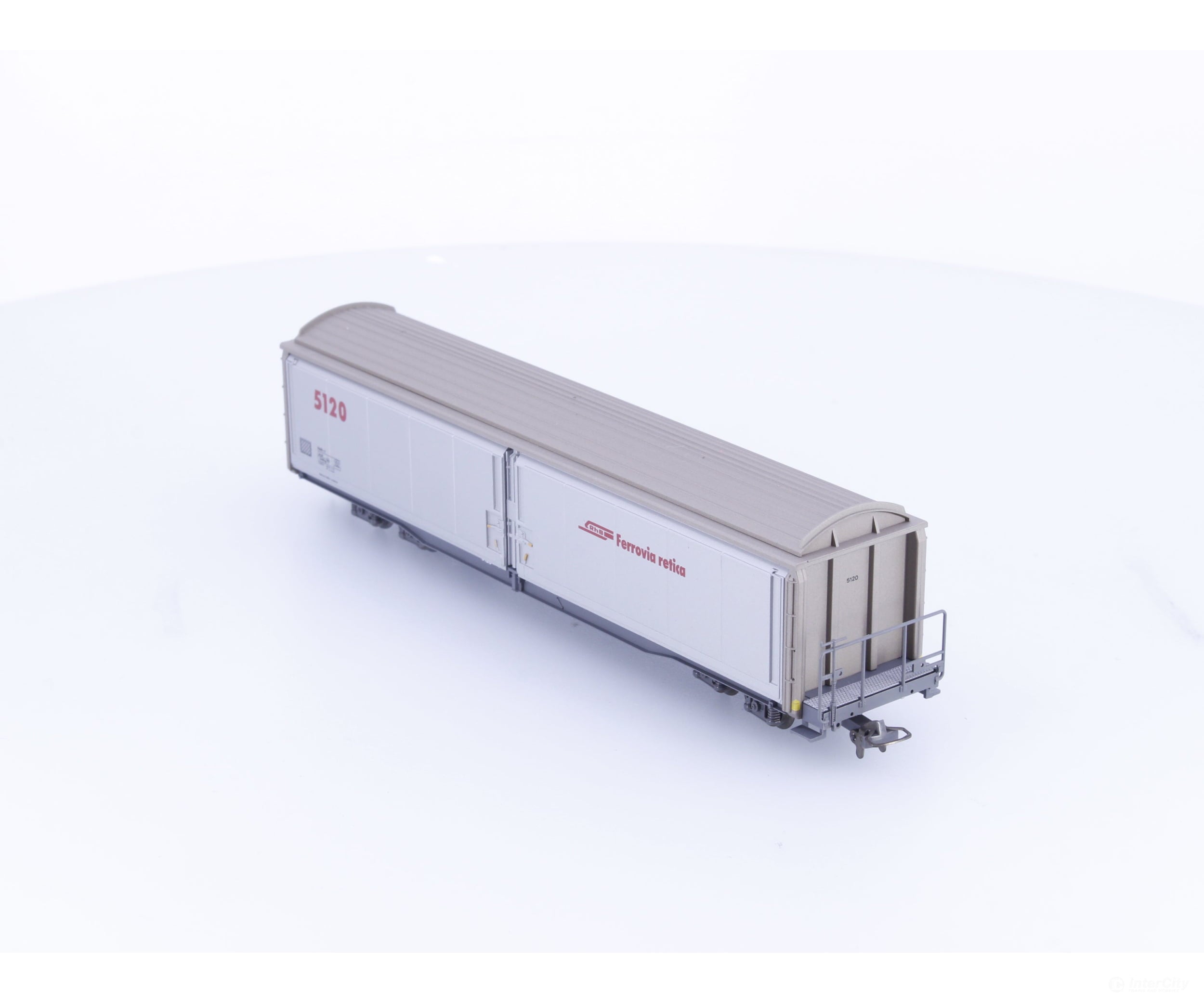 Bemo 2279120 HOm RhB Sliding Wall Wagon Car Haik-V 5120 - European Freight Cars
