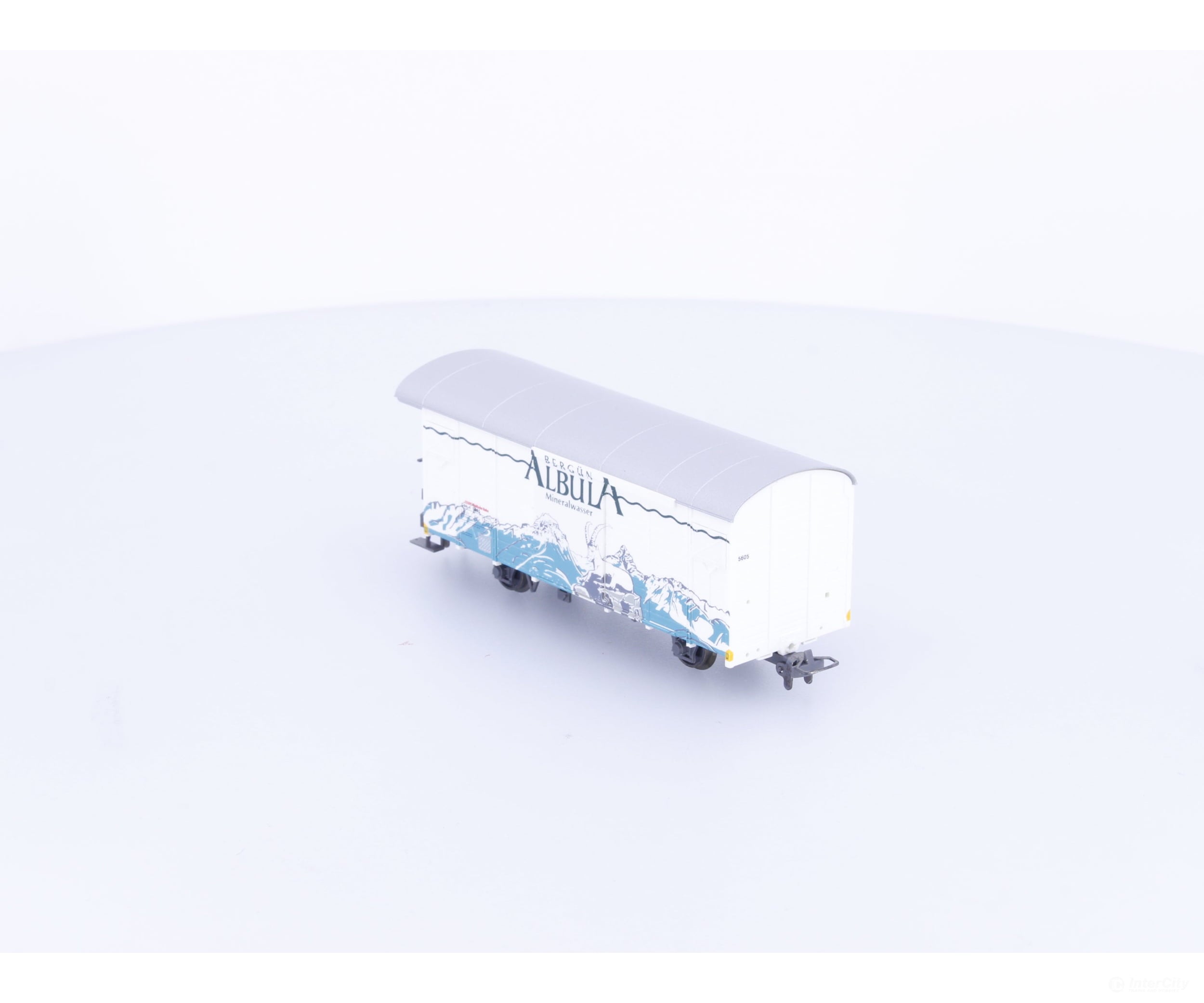 Bemo 2283125 HOm RhB Covered Goods Wagon Albulawasser 5605 - European Freight Cars