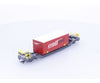 Bemo 2289129 HOm RhB Flat Car with Crossrail Container Load Sbv7729 - European Freight Cars