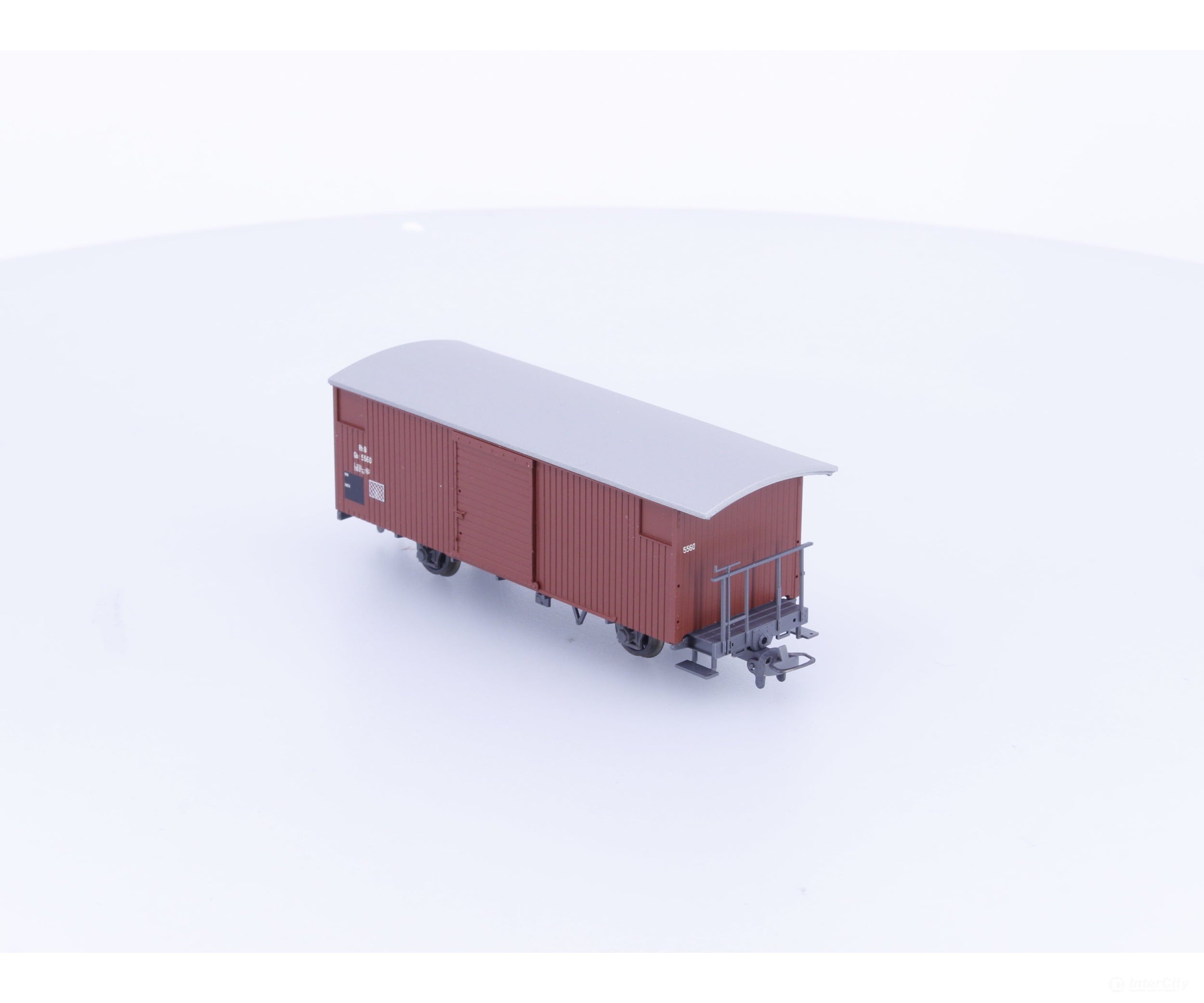 Bemo 2293120 HOm RhB Covered Goods Wagon GB5560 - European Freight Cars