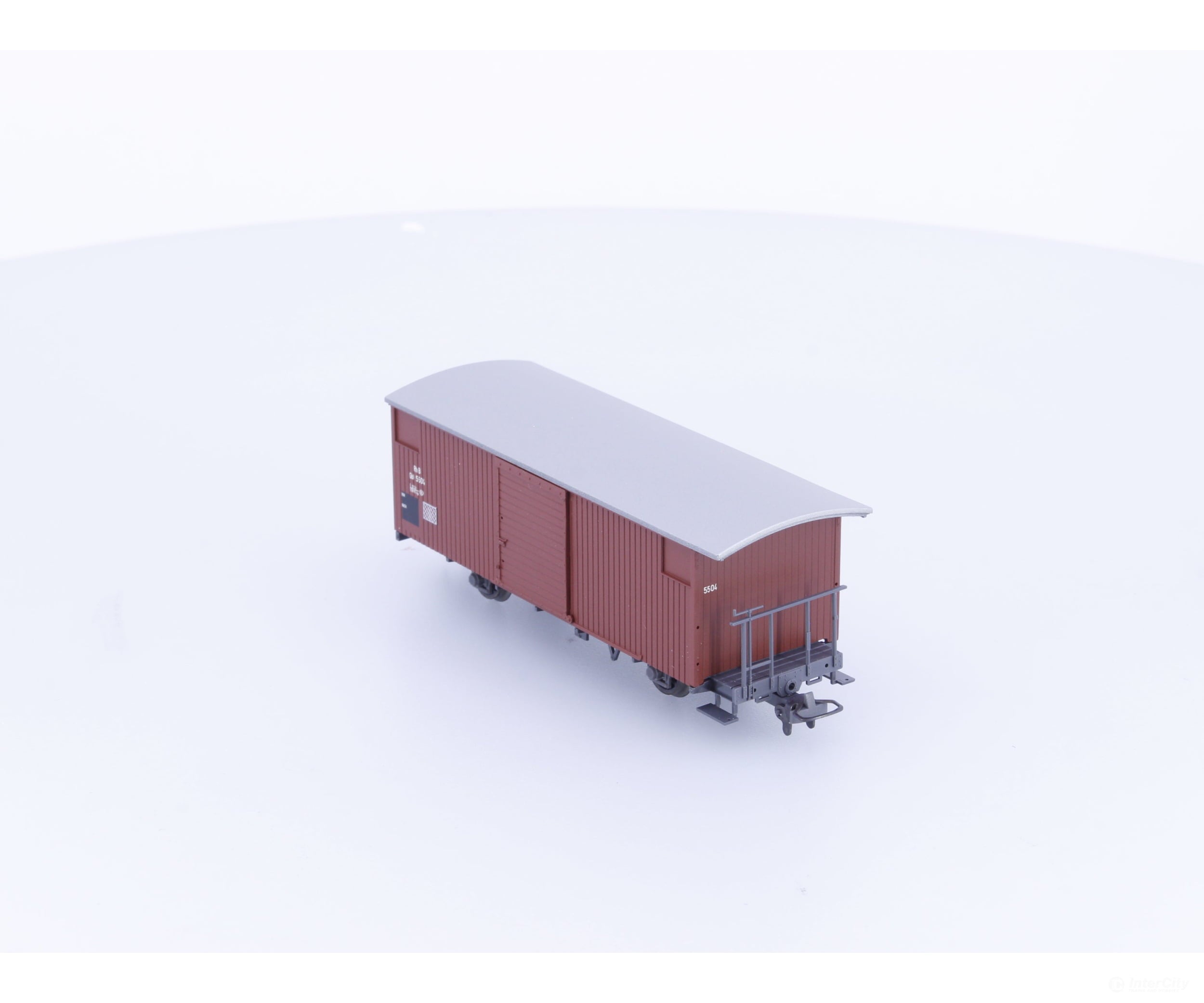 Bemo 2293124 HOm RhB Covered Goods Wagon GB5504 - European Freight Cars