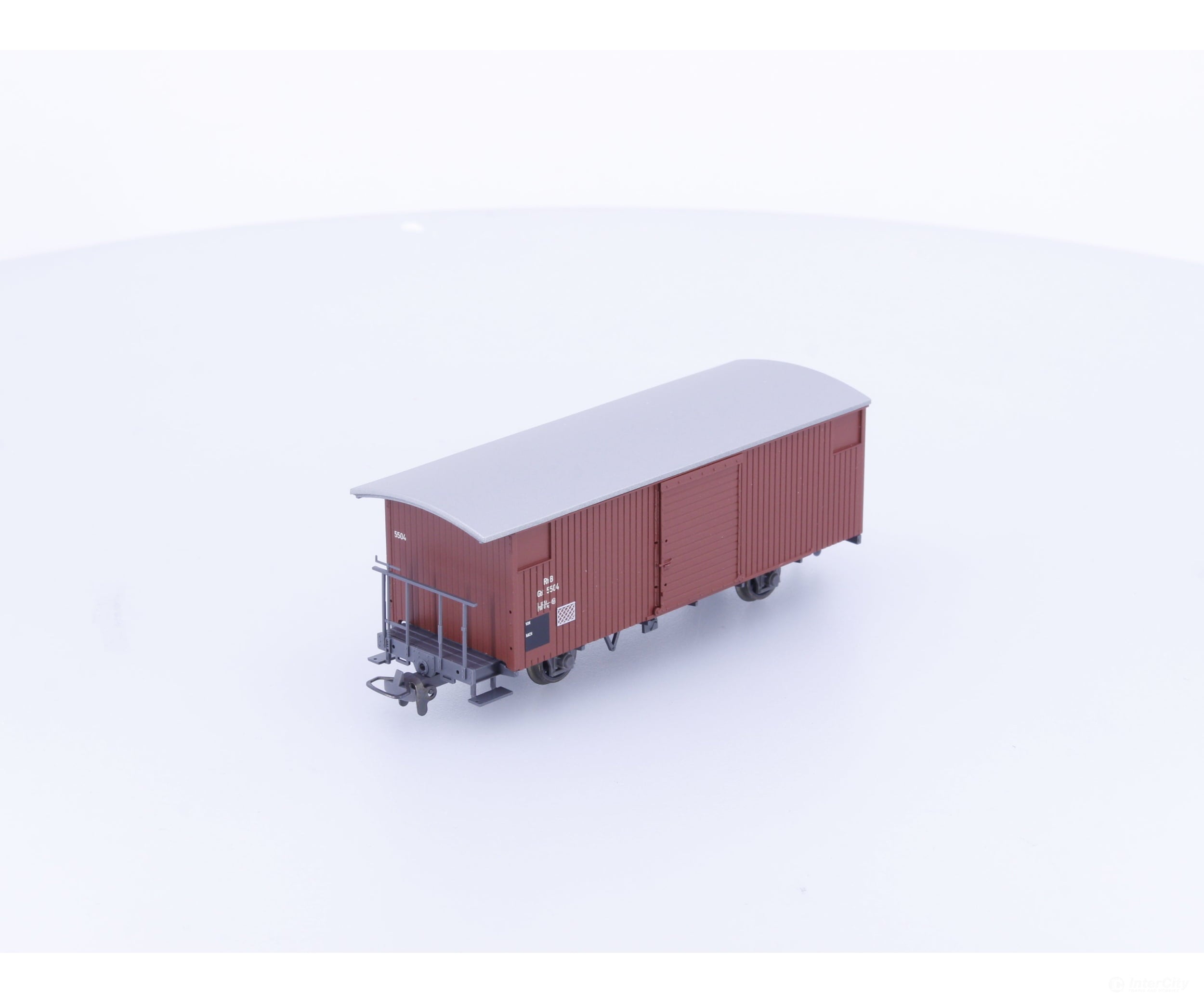 Bemo 2293124 HOm RhB Covered Goods Wagon GB5504 - European Freight Cars