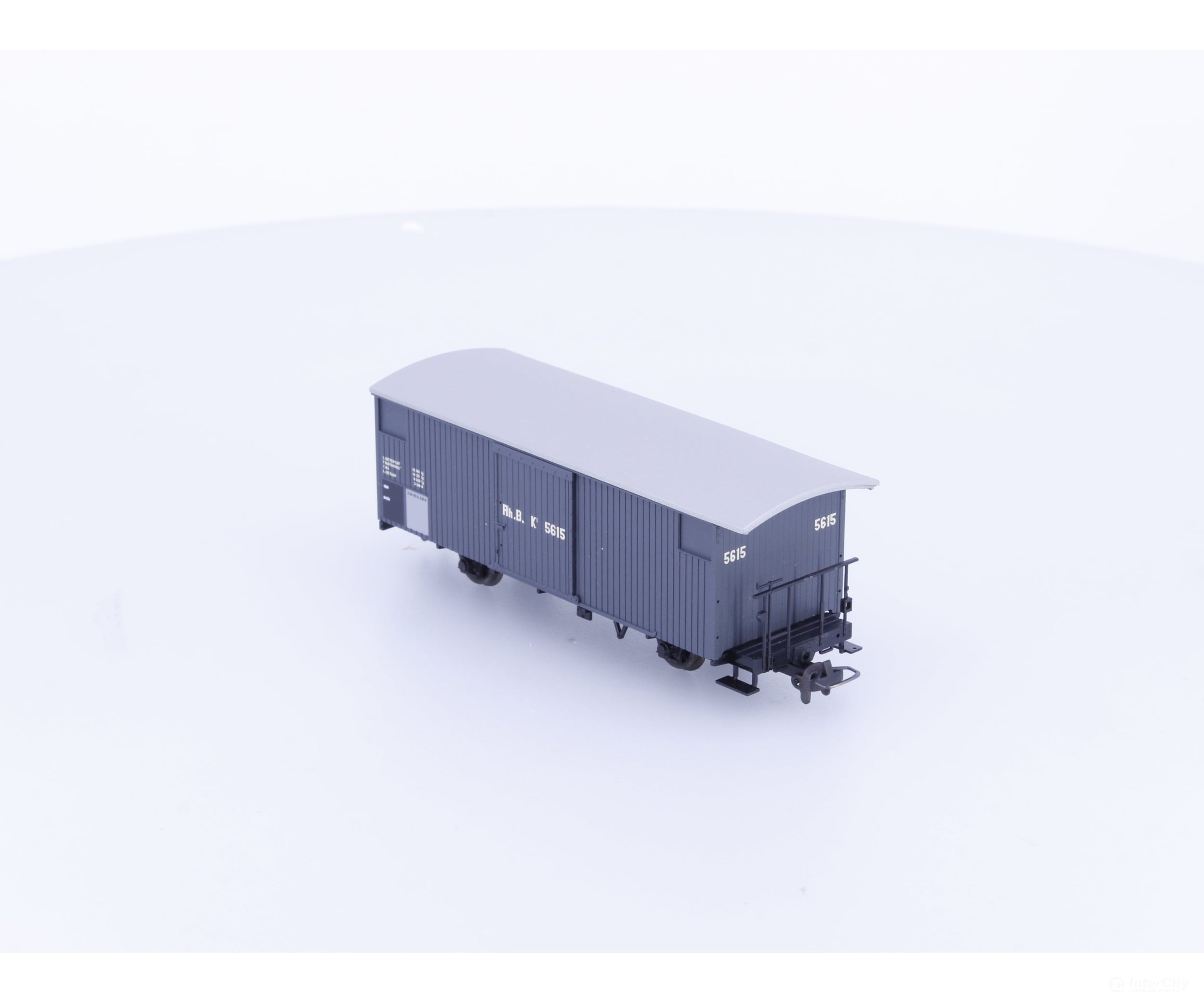 Bemo 2293145 HOm RhB Covered Goods Wagon 5615 - European Freight Cars
