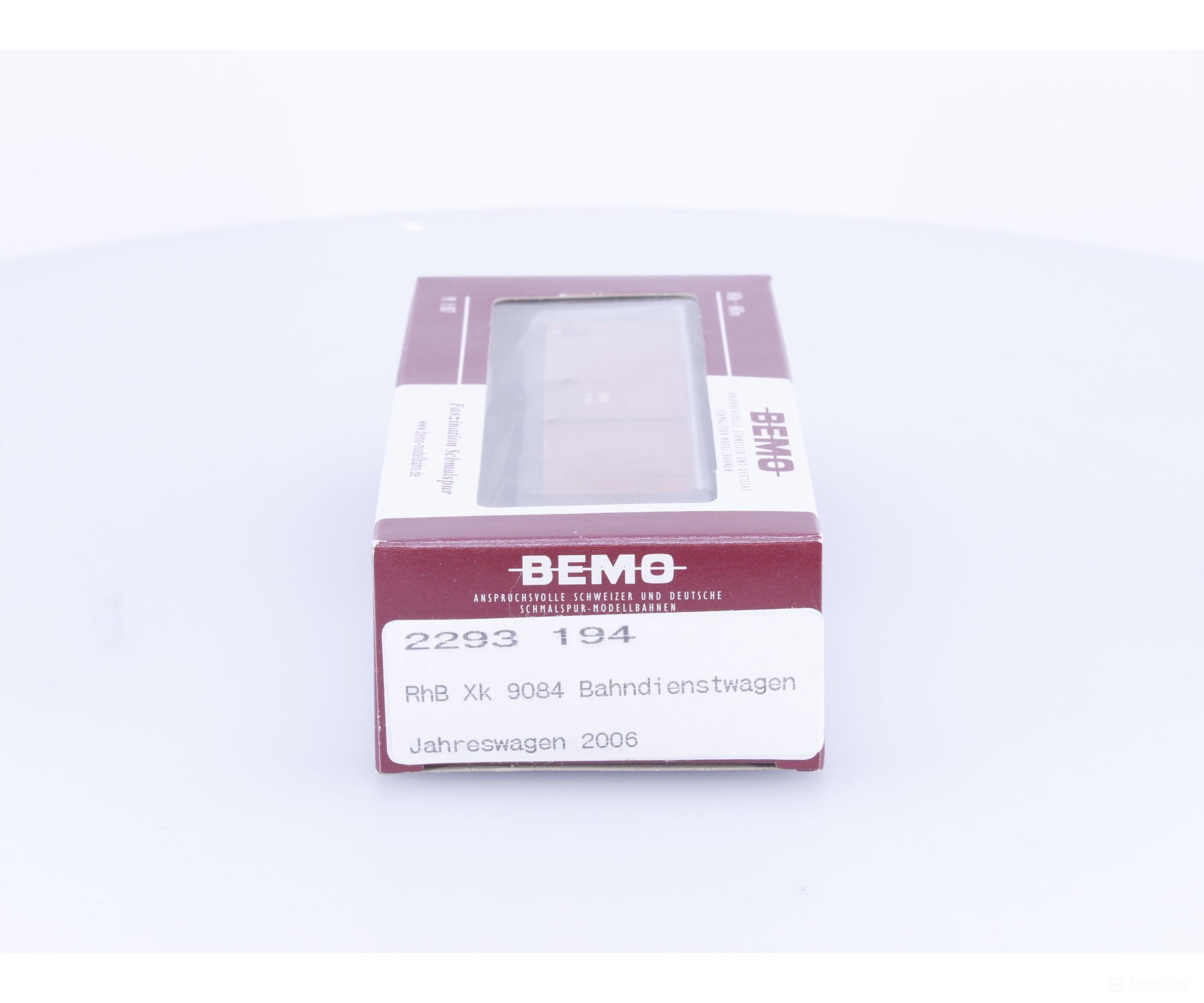 Bemo 2293194 HOm RhB Covered Goods Wagon 2006 Annual Car #2 Xk9084 - European Freight Cars