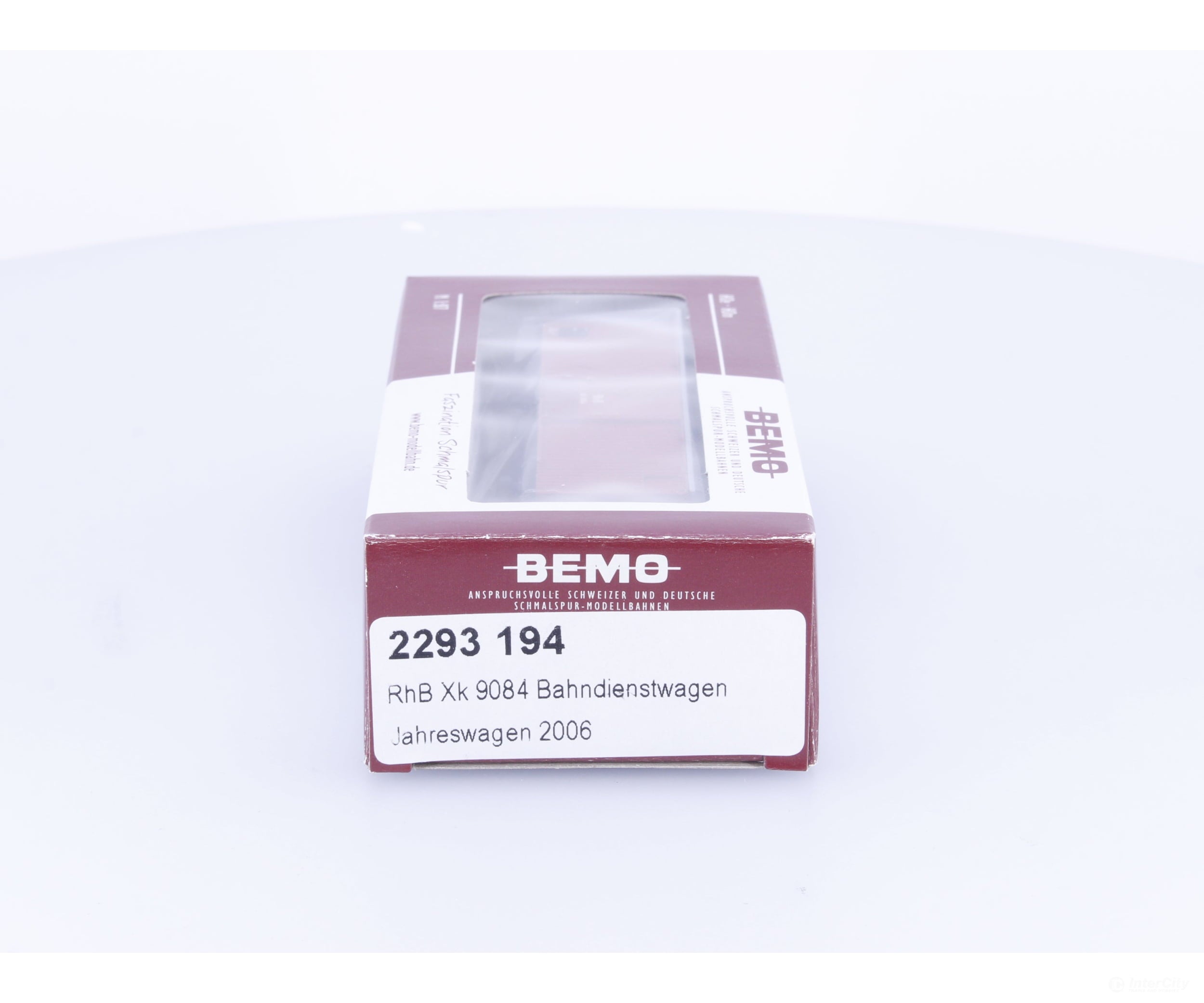 Bemo 2293194 HOm RhB Covered Goods Wagon 2006 Annual Car Xk9084 - European Freight Cars