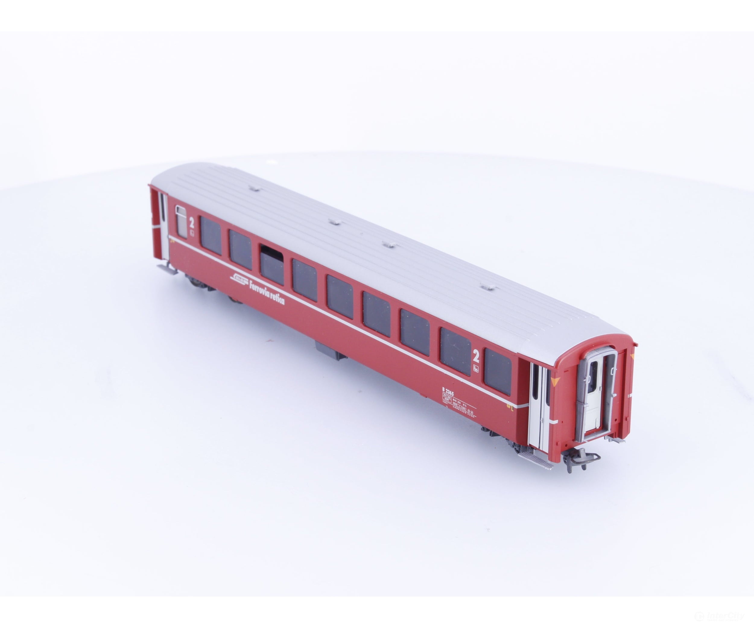 Bemo 3250135 HOm RhB 2nd Class Passenger Car I StN Refit B2365 - European Passenger Cars