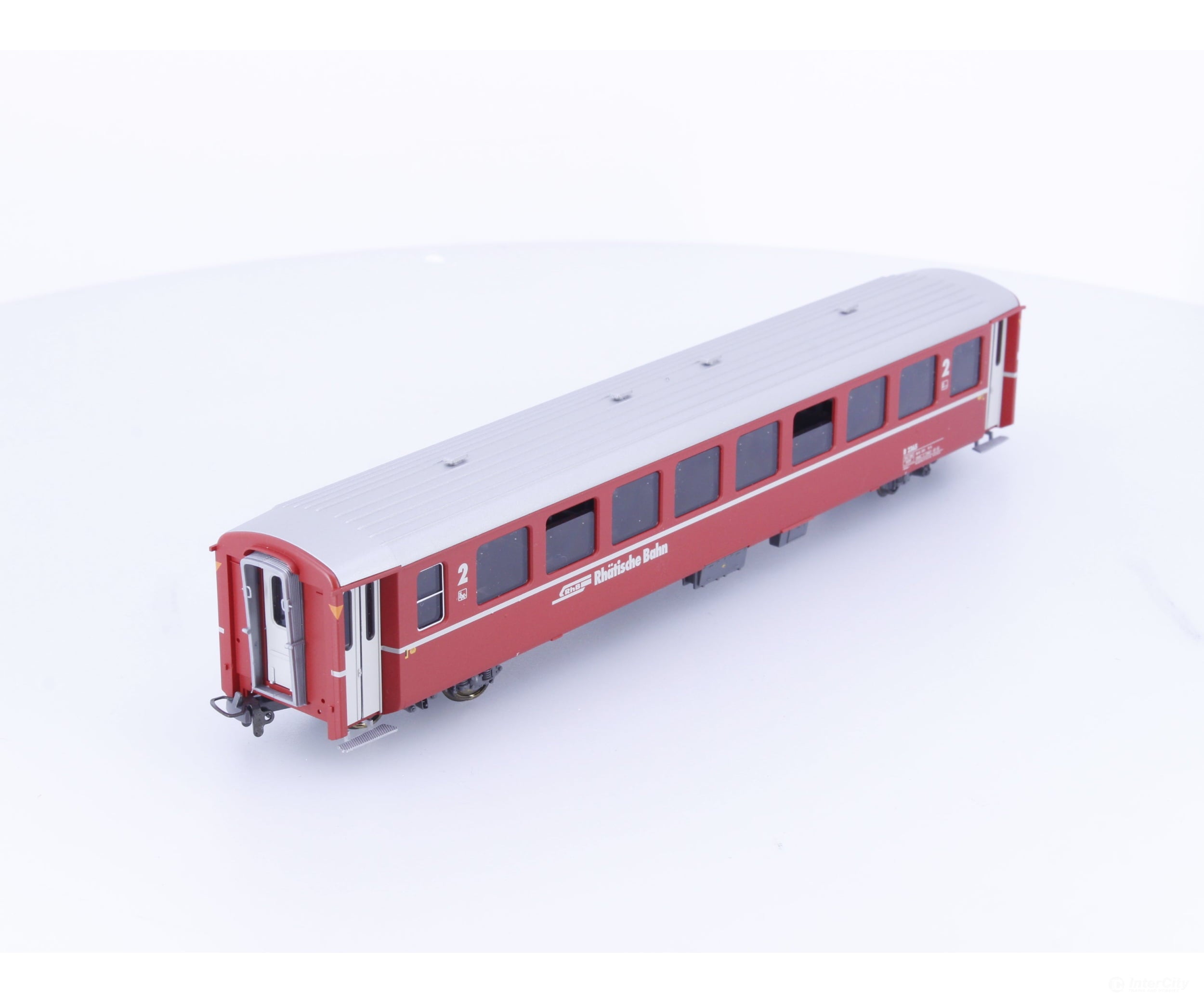 Bemo 3250135 HOm RhB 2nd Class Passenger Car I StN Refit B2365 - European Passenger Cars