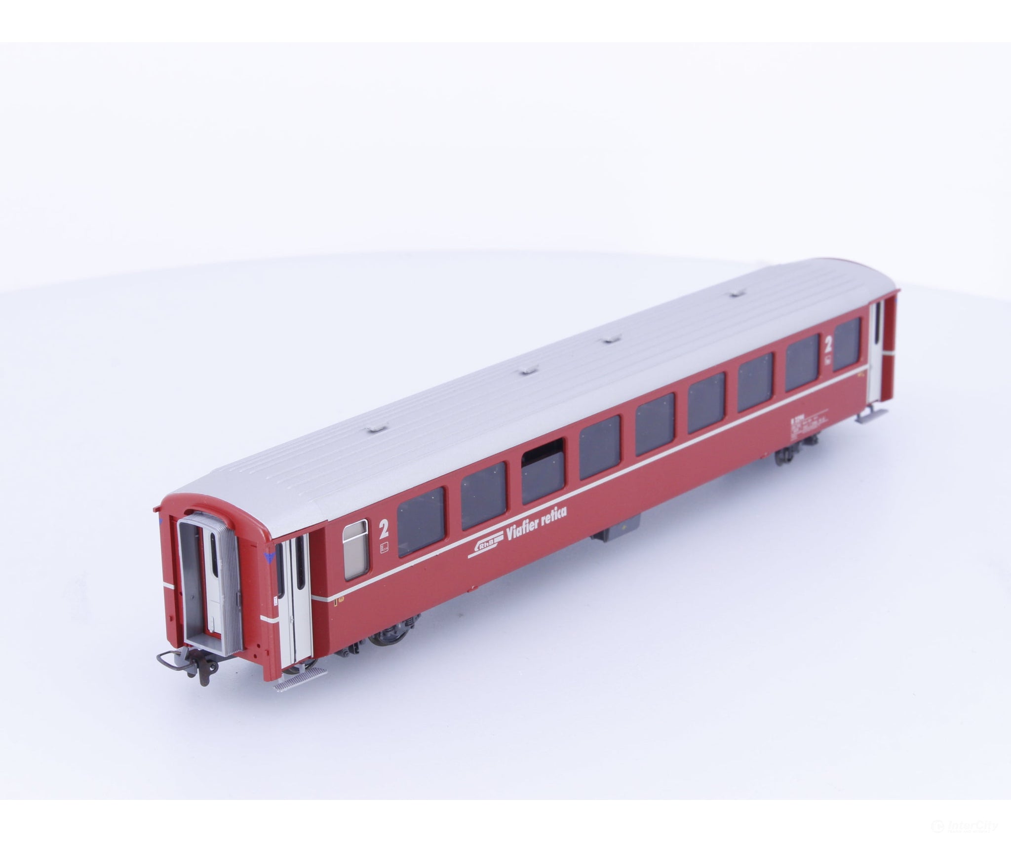 Bemo 3250154 HOm RhB 2nd Class Passenger Car Refit B2294 - European Passenger Cars