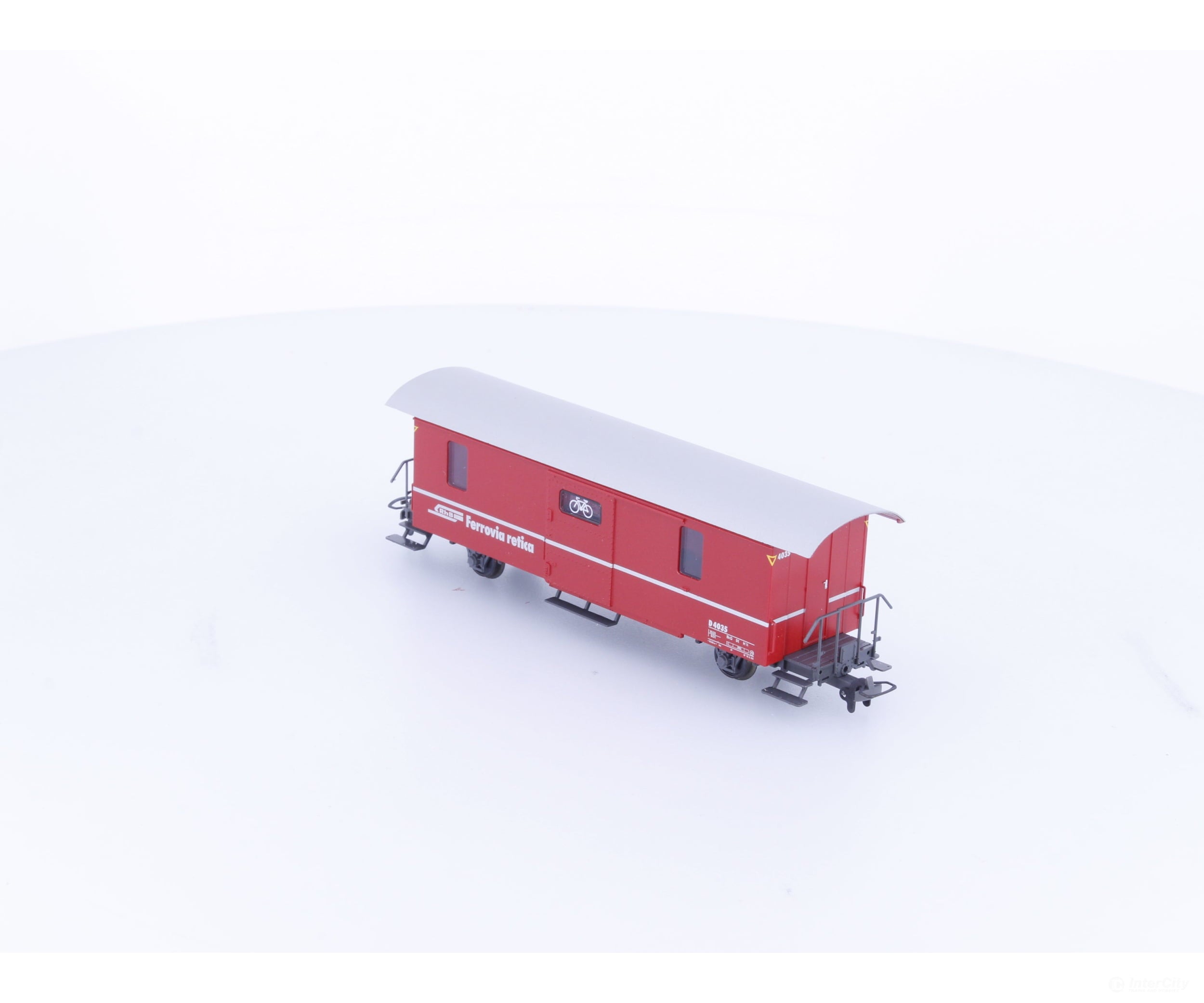 Bemo 3265135 HOm RhB Baggage Car Gepackwagen D4035 - European Passenger Cars