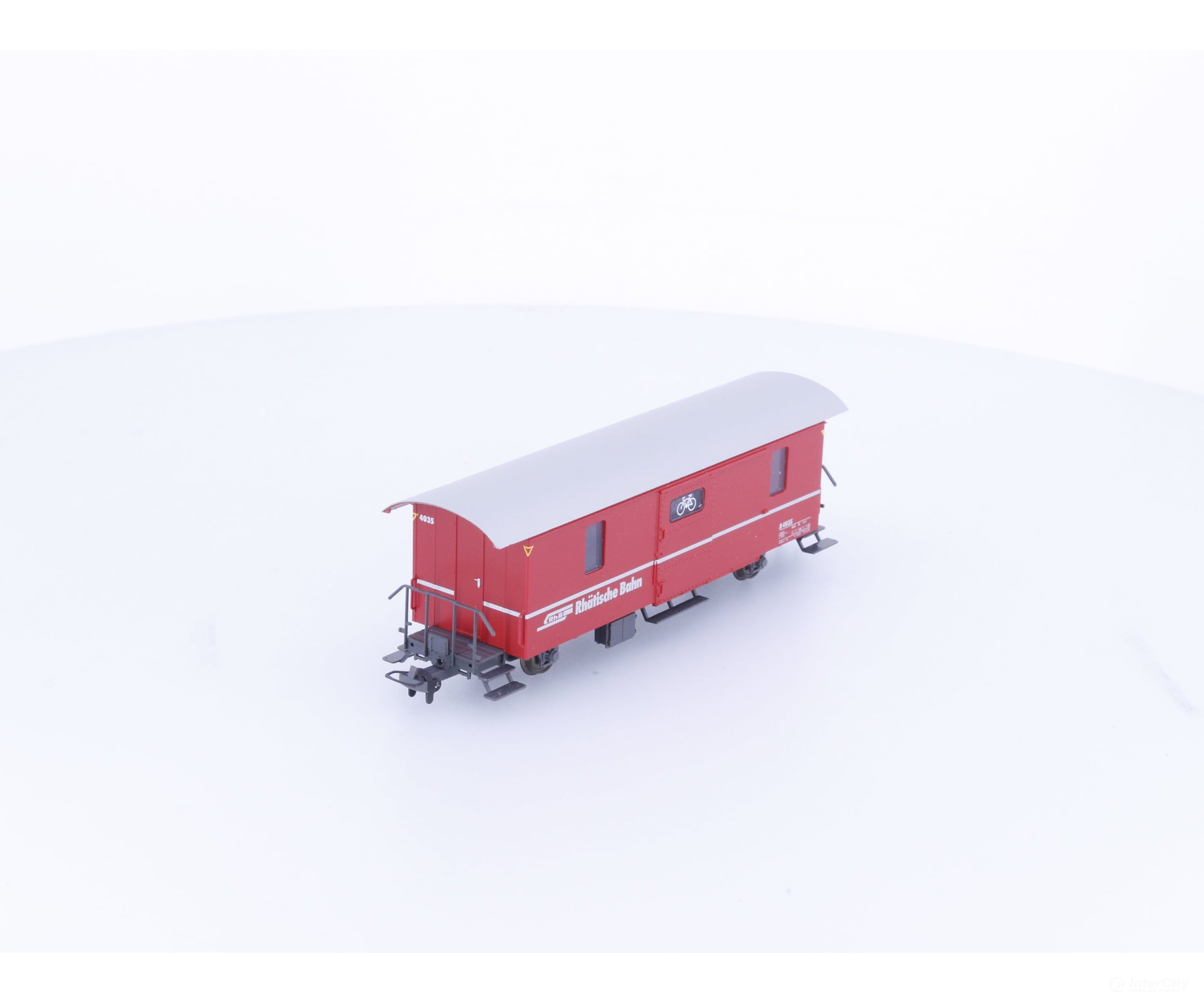 Bemo 3265135 HOm RhB Baggage Car Gepackwagen D4035 - European Passenger Cars