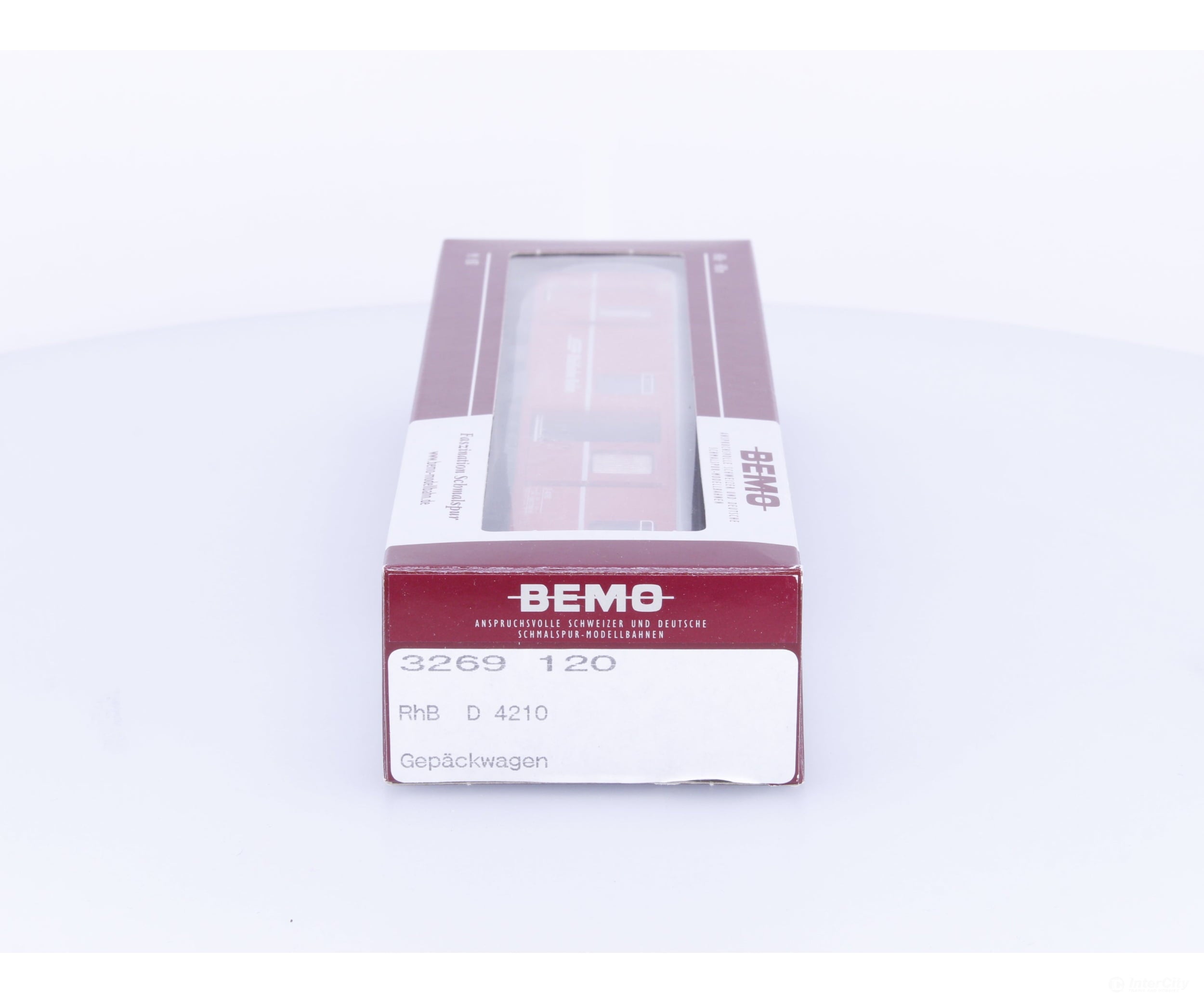 Bemo 3269 120 HOm RhB Baggage Car Gepackwagen D4210 - European Passenger Cars