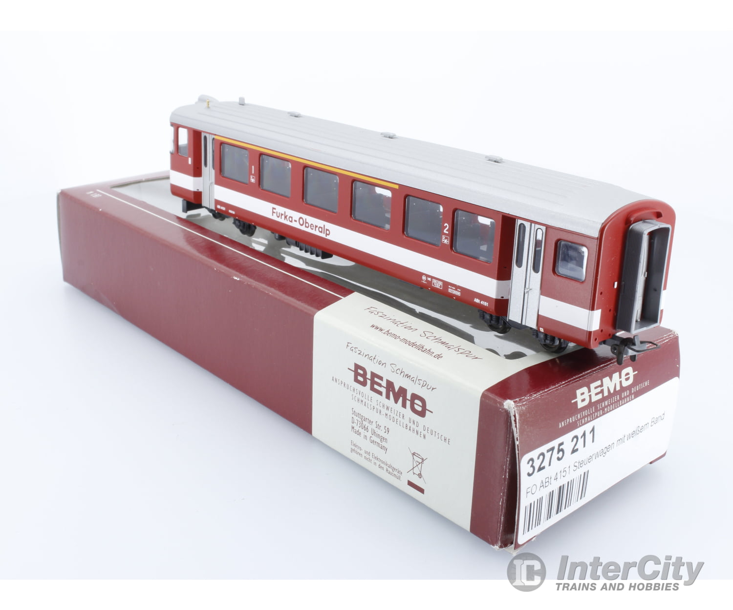 Bemo 3275 211 Hoe Fo Abt 4151 Cab Control Car Passenger Cars