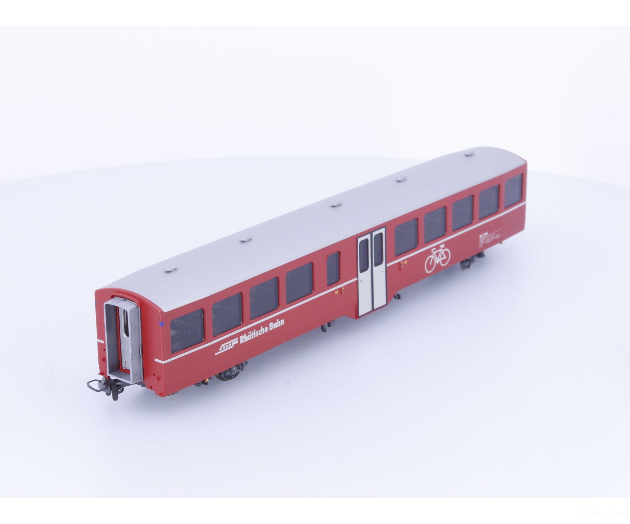 Bemo 3286134 HOm RhB Bicycle Trailer Coach WS3914 - European Passenger Cars