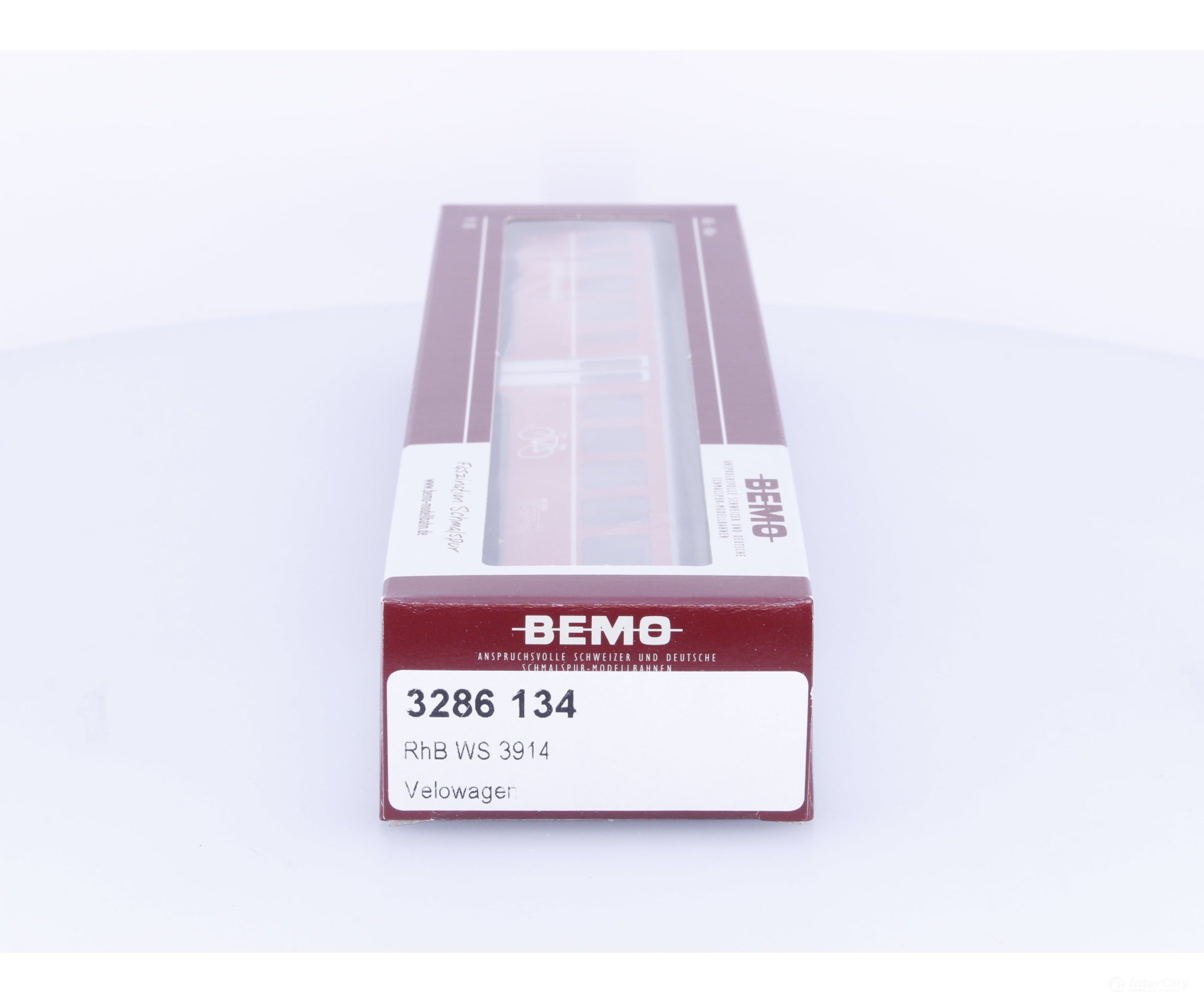 Bemo 3286134 HOm RhB Bicycle Trailer Coach WS3914 - European Passenger Cars