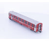 Bemo 3287132 HOm RhB 2nd Class Cab Control Passenger Car BDt1722 - European Passenger Cars