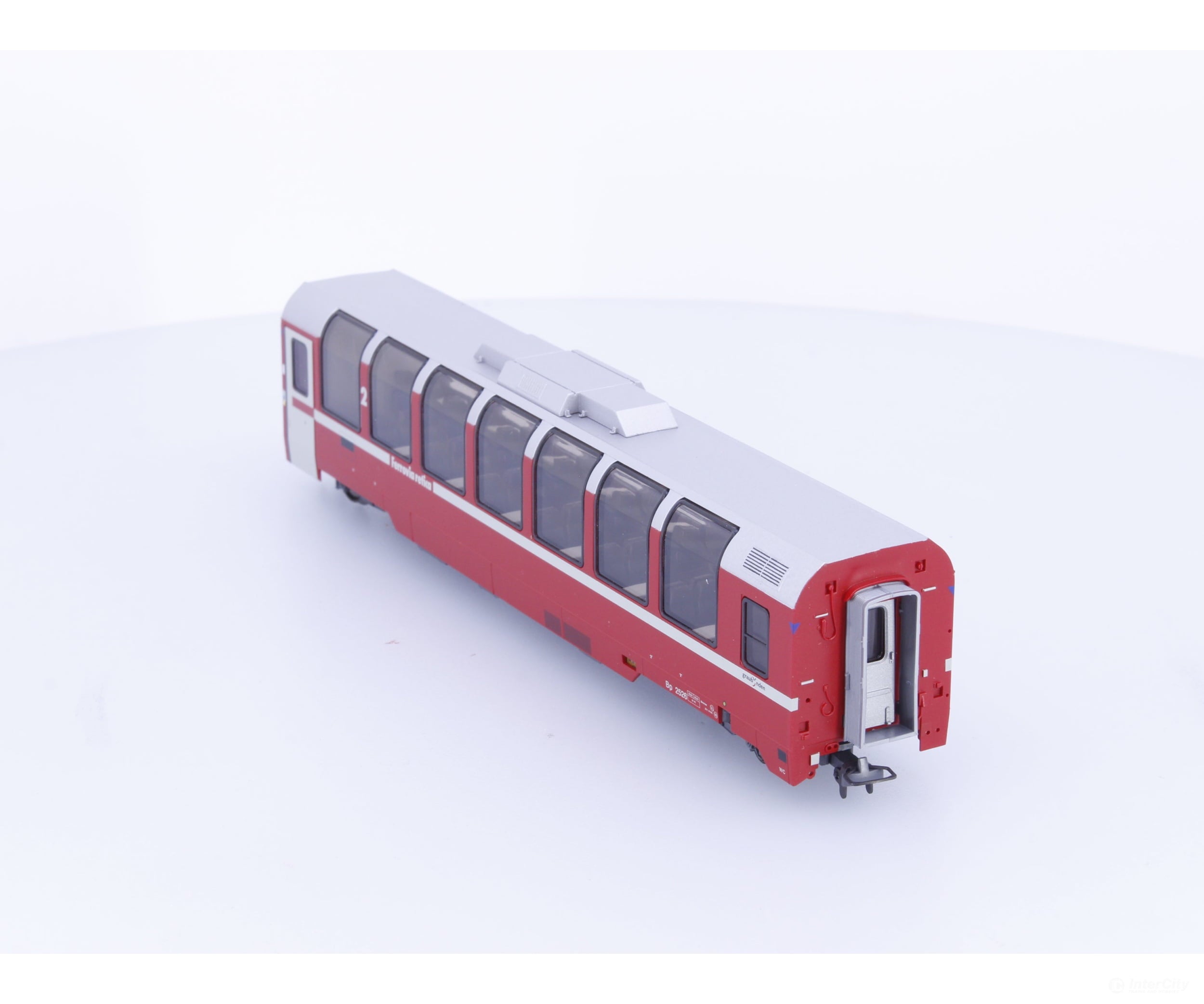 Bemo 3294116 HOm RhB 2nd Class Panoramawagen Bernina-Express Bp2526 - European Passenger Cars