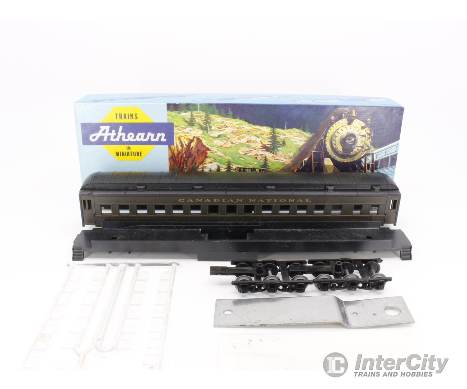 Athearn 5366 Ho Pullman Standard C/R Coach Passenger Car Canadian National (Cn) (2) Cars