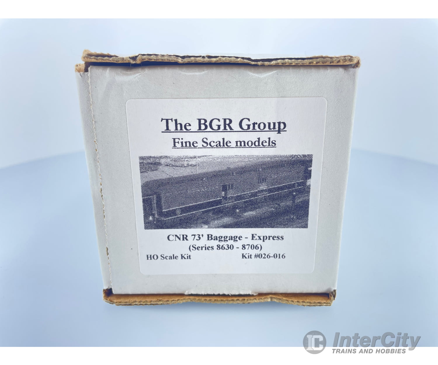 Bgr Group 026-016 Ho 73’ Baggage - Express Series (8630 8706) Canadian National (Cn) 8630 8706