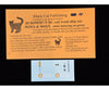 Black Cat Decals BCR90387-N N Scale BC Rail Wood Chip Car 903XX & 904XX White Lettering on Green - Decals