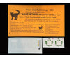 Black Cat Decals CNR538760-H HO CNR 40’ L10’6’’ IH Box Car Green Leaf Horizontal Wafer 1955-1960 - Decals