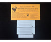 Black Cat Decals CPR2200W-H HO Window Frames Decal Silver 1’’ Wide - Decals