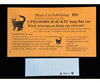 Black Cat Decals CPR301001-H HO 46’ & 52’ Long Flat Car White Lettering on Black Car 1929-1967 - Decals