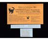 Black Cat Decals CPR5618-H HO Express Wood Reefer Dulux Gold on Tuscan Car 1928-1960’s - Decals