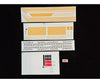 Black Cat Decals CPR8479-H HO Two Hood Units Tuscan & Grey Block lettering 1950-1963 - Decals