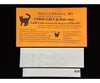 Black Cat Decals CPRF-GH HO F & Dale Class Sleepers Gold Leaf on Tuscan 1928-1960 - Decals