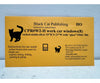 Black Cat Decals Cprw2-H Ho Cpr Aluminium Windows 33X23’’ Applied To Work Cars