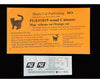 Black Cat Decals PGE1819-H HO PGE Wood Caboose Map Scheme on Orange Car - Decals
